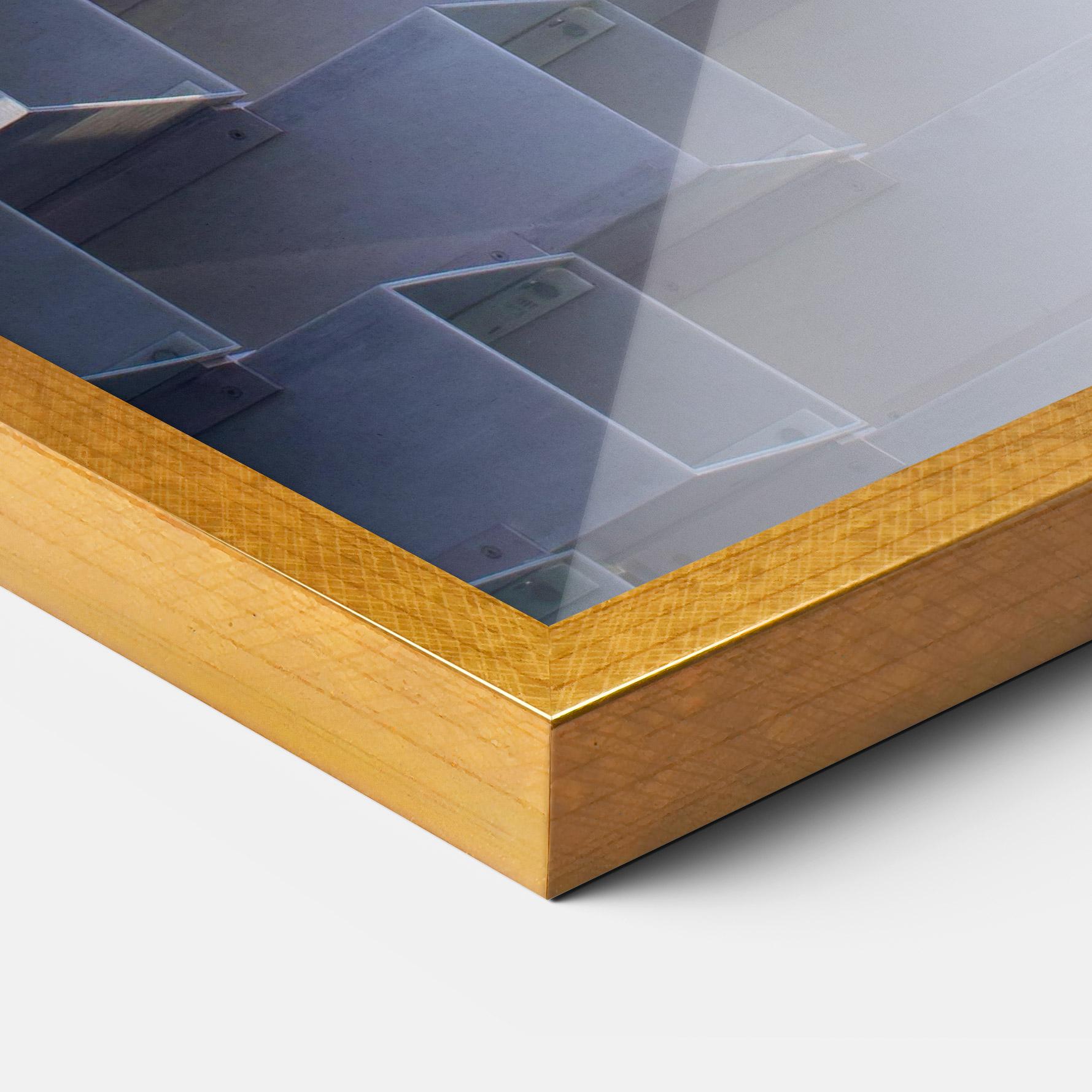 Keretezett Poszter 3d White Square mockup 3