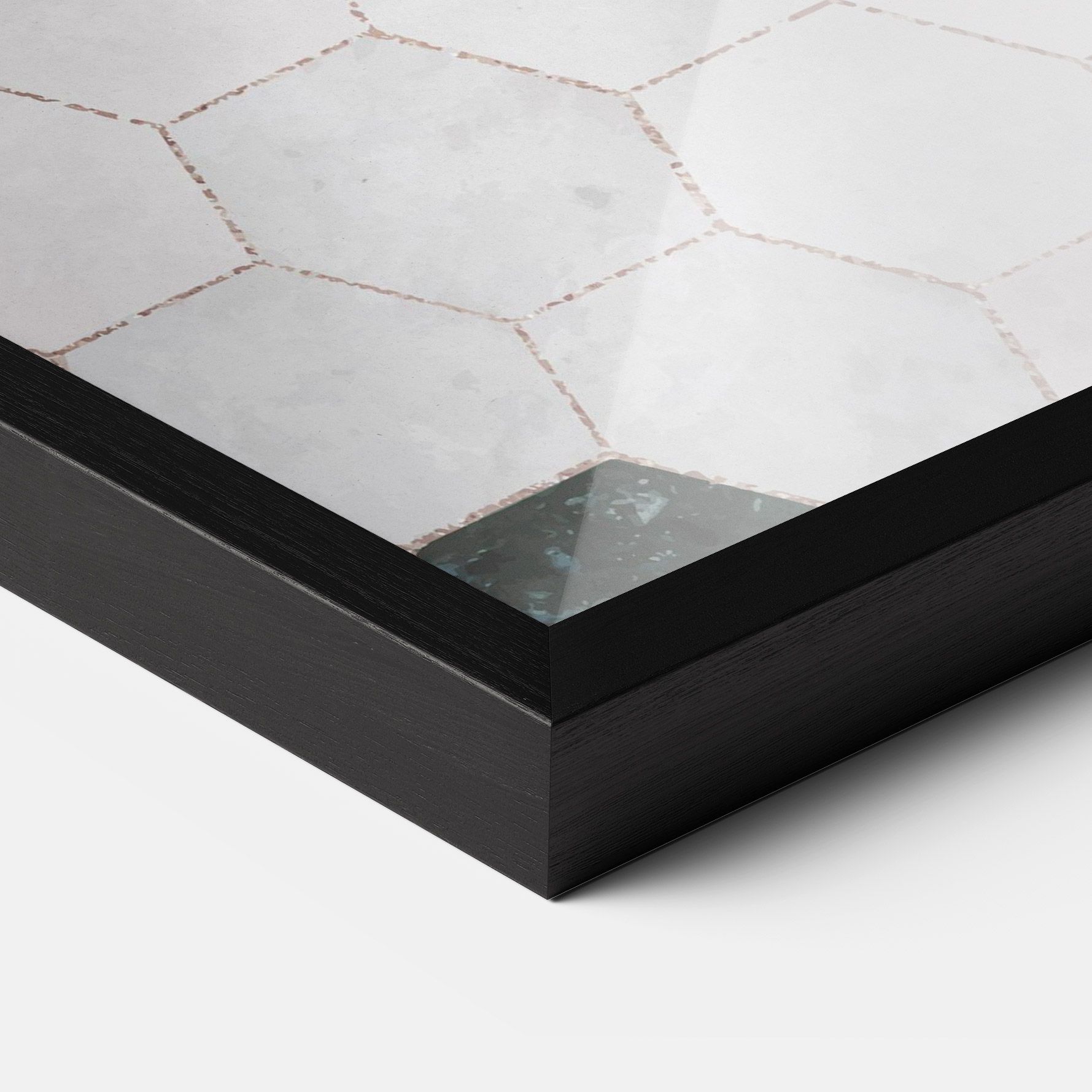 Green Hexagon mockup 3