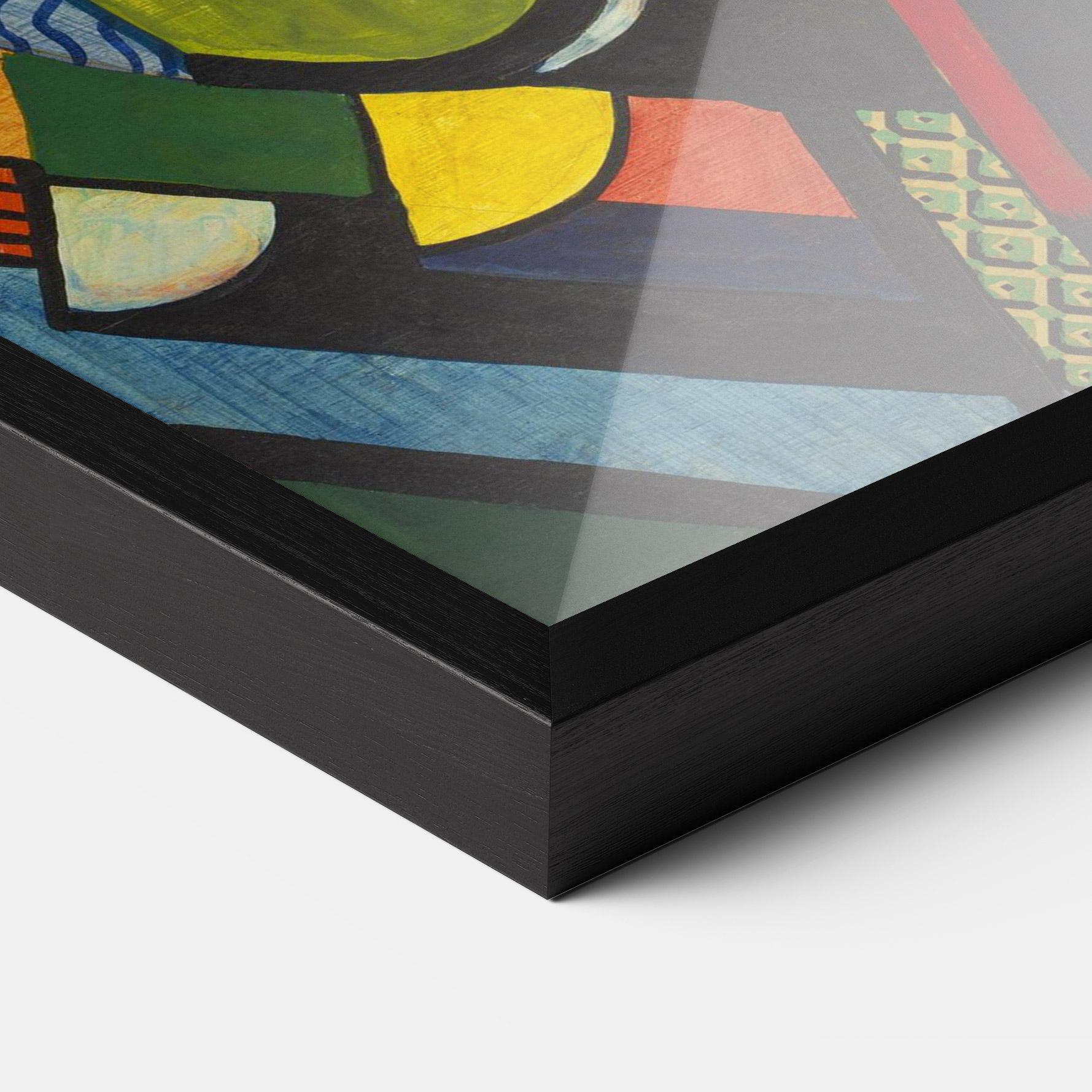 Keretezett Poszter Mix Color Shapes mockup 3