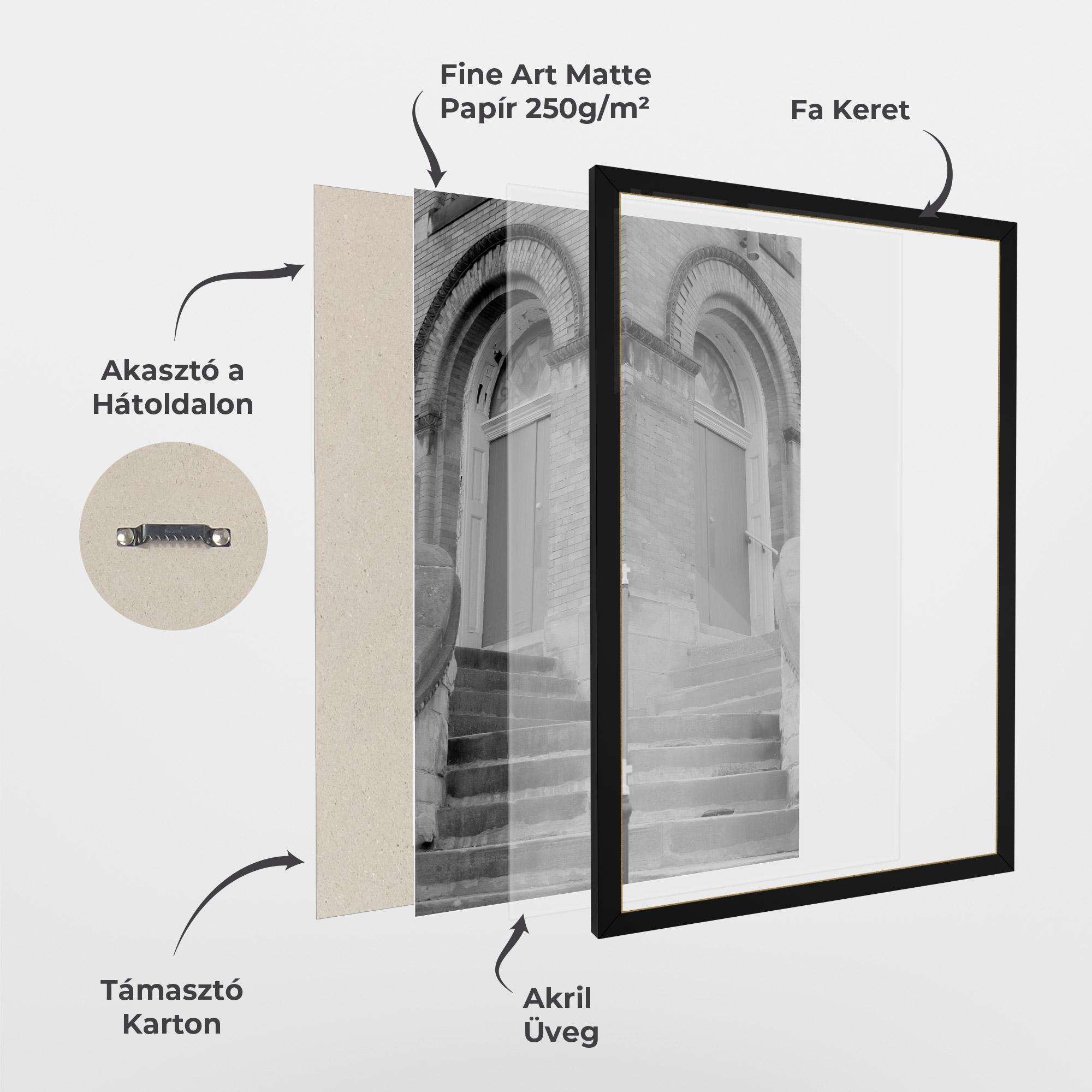 Keretezett Poszter Grey Dors mockup 1