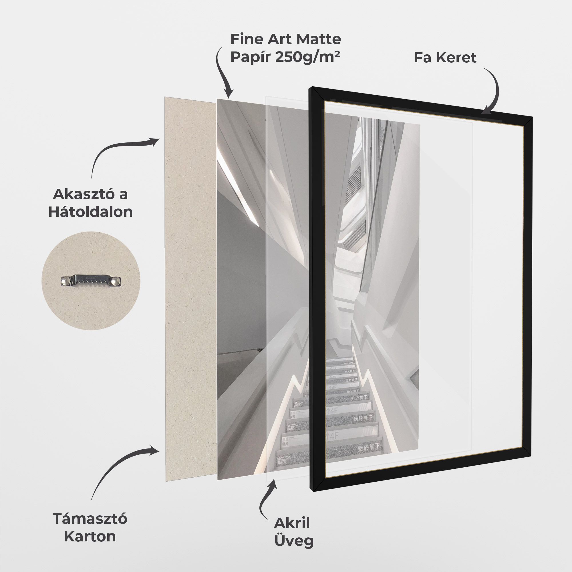 White Line Stairs mockup 1
