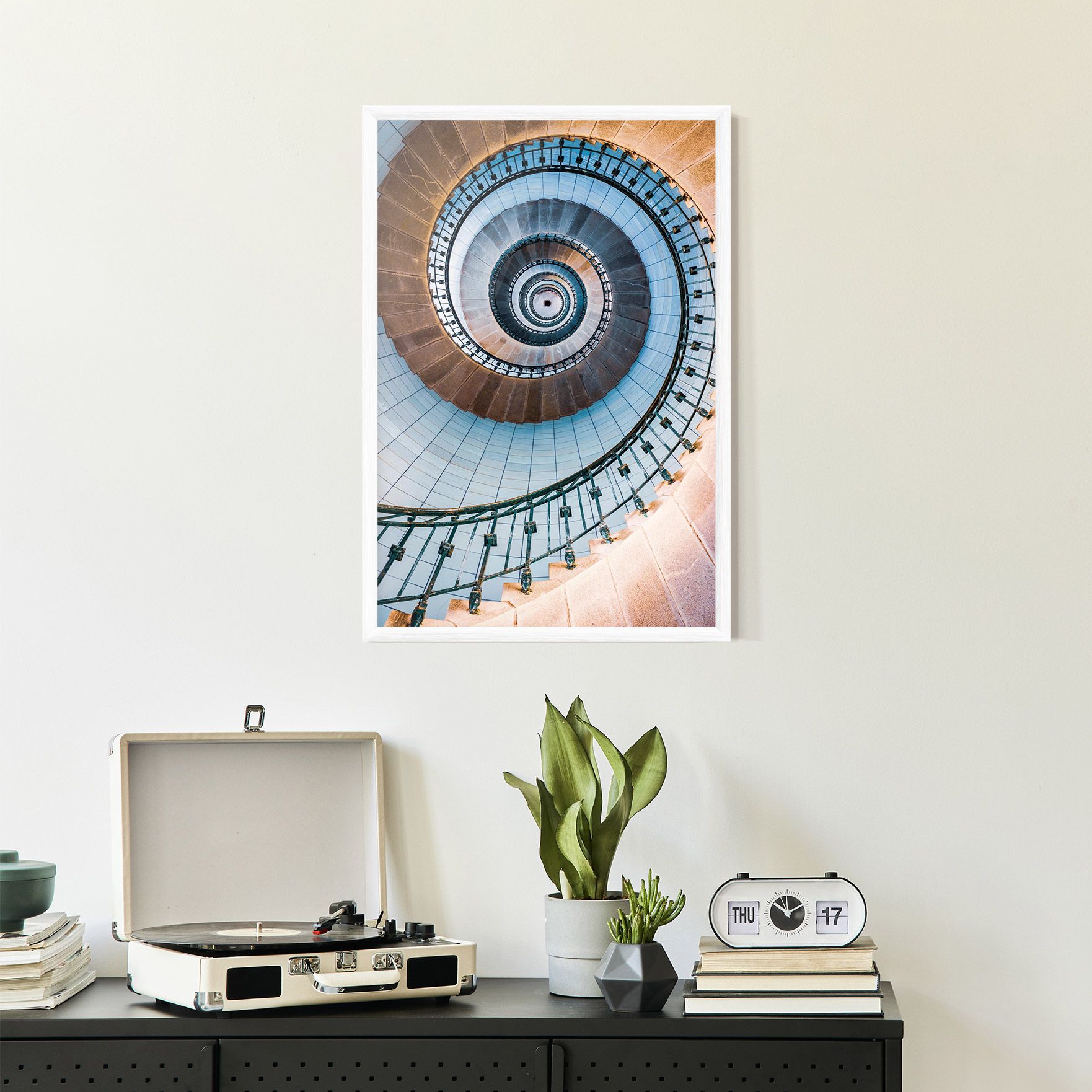 Blue Opaline Stairs mockup 2