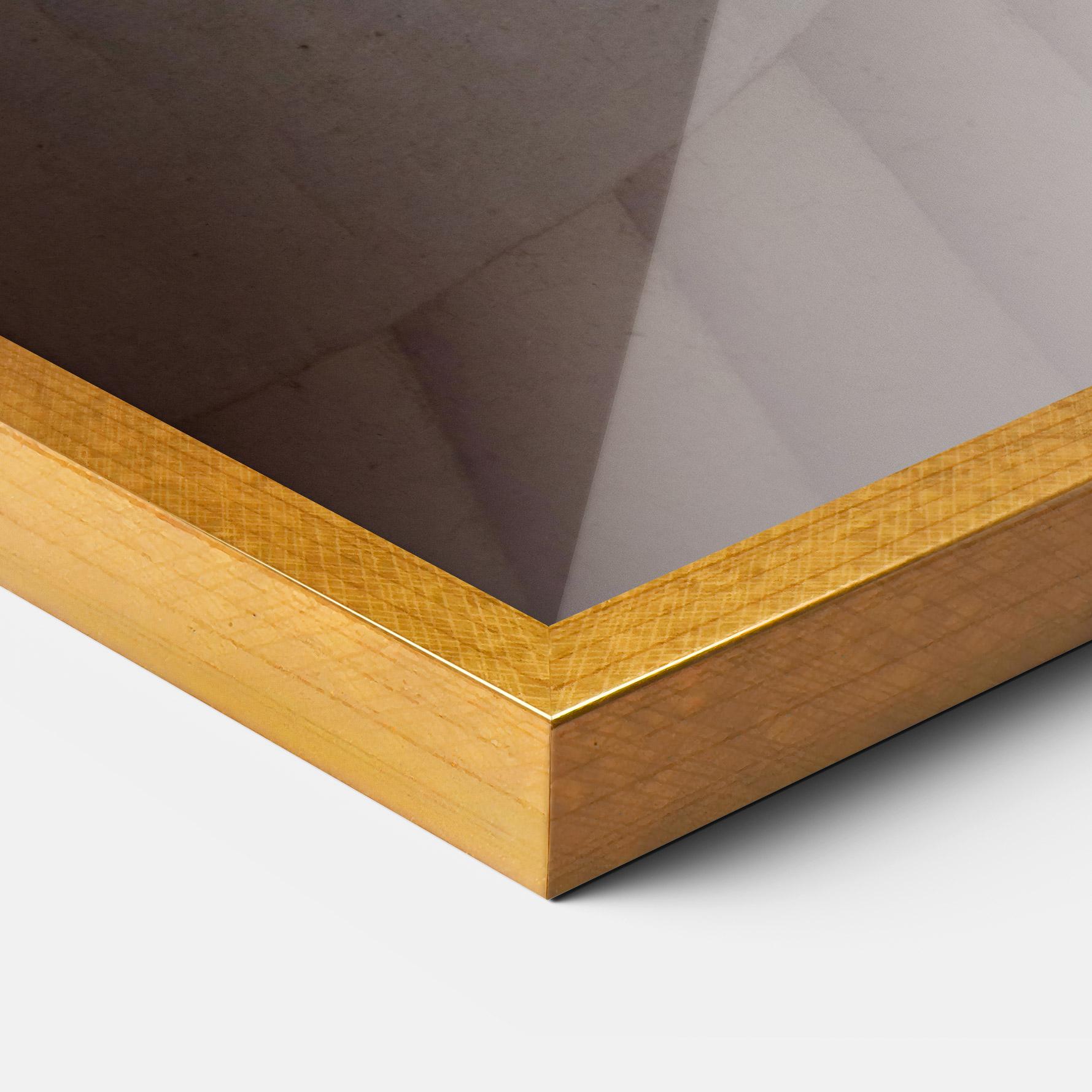 Keretezett Poszter Spiral Cream Stairs mockup 3