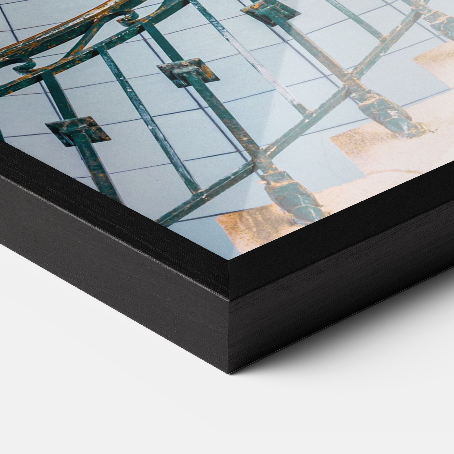 Blue Opaline Stairs mockup 3