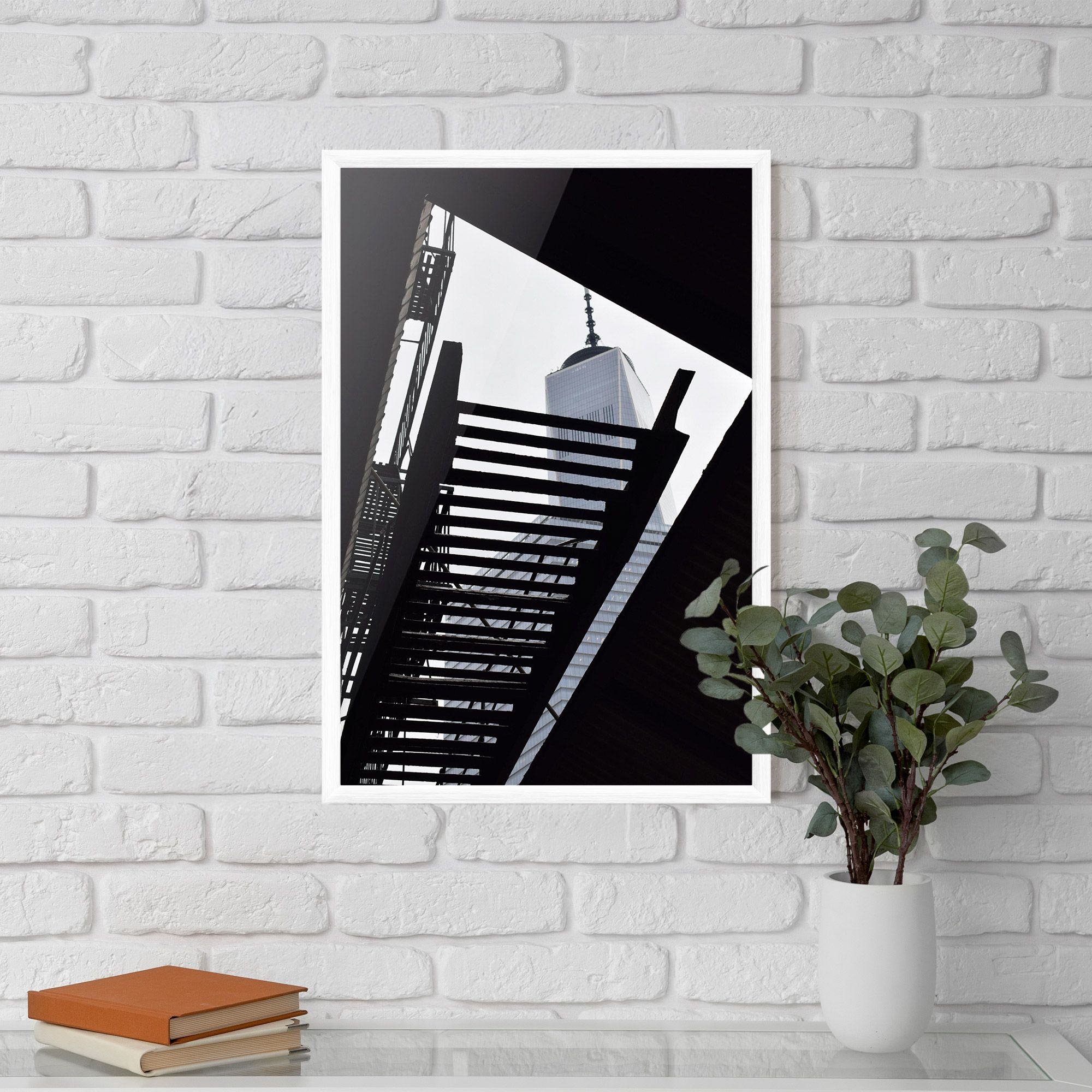 Black Stairs Floating mockup 5