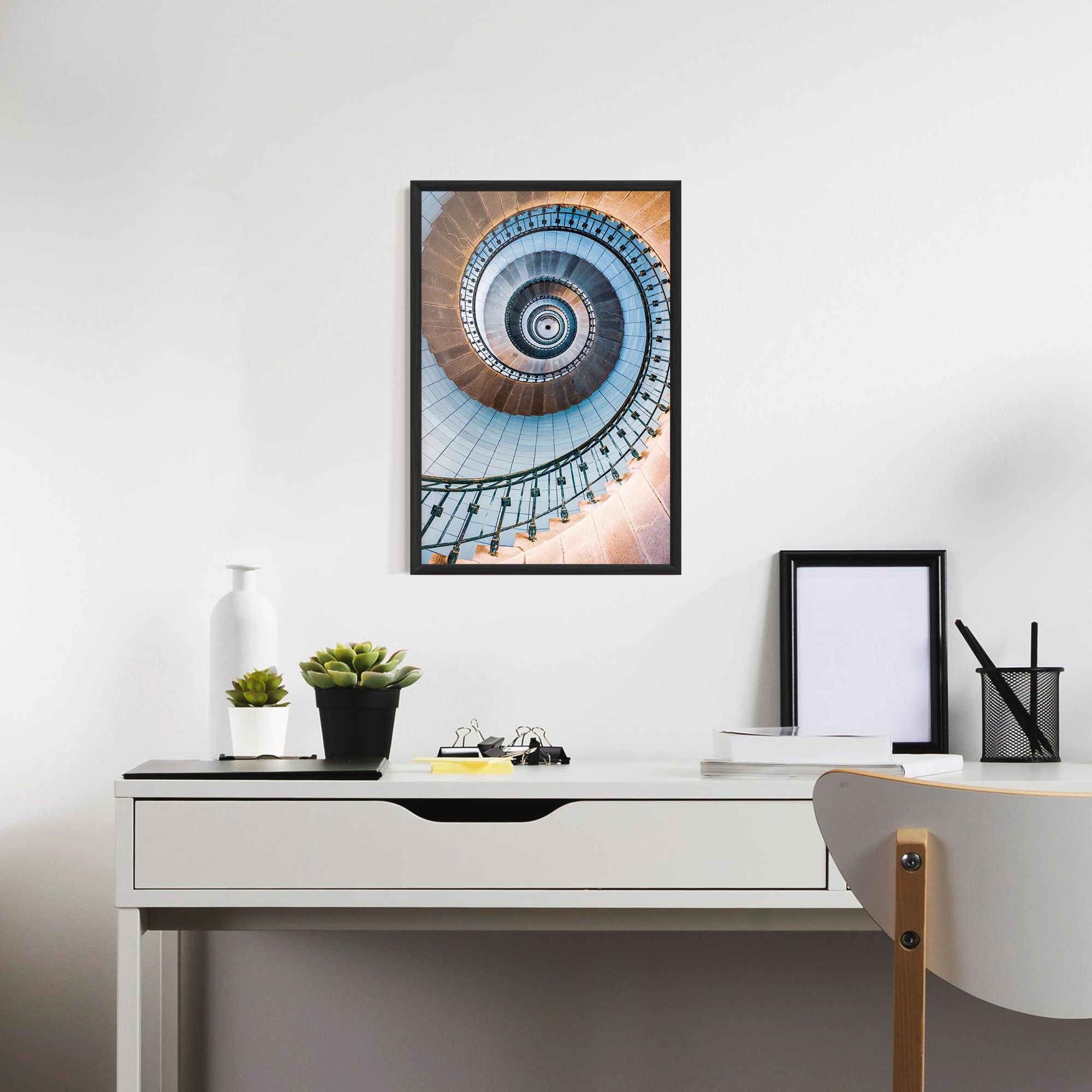 Blue Opaline Stairs mockup 7