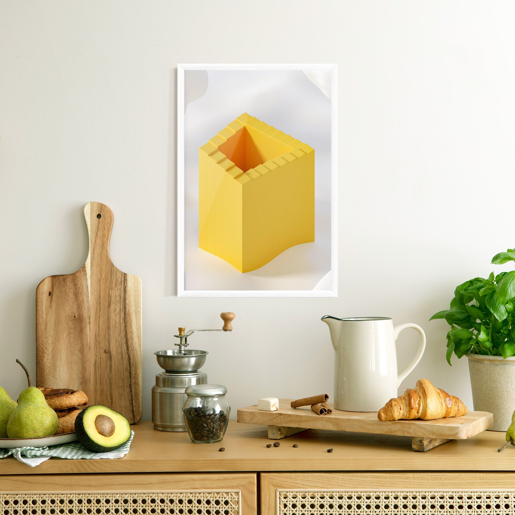 Yellow Shape mockup 8