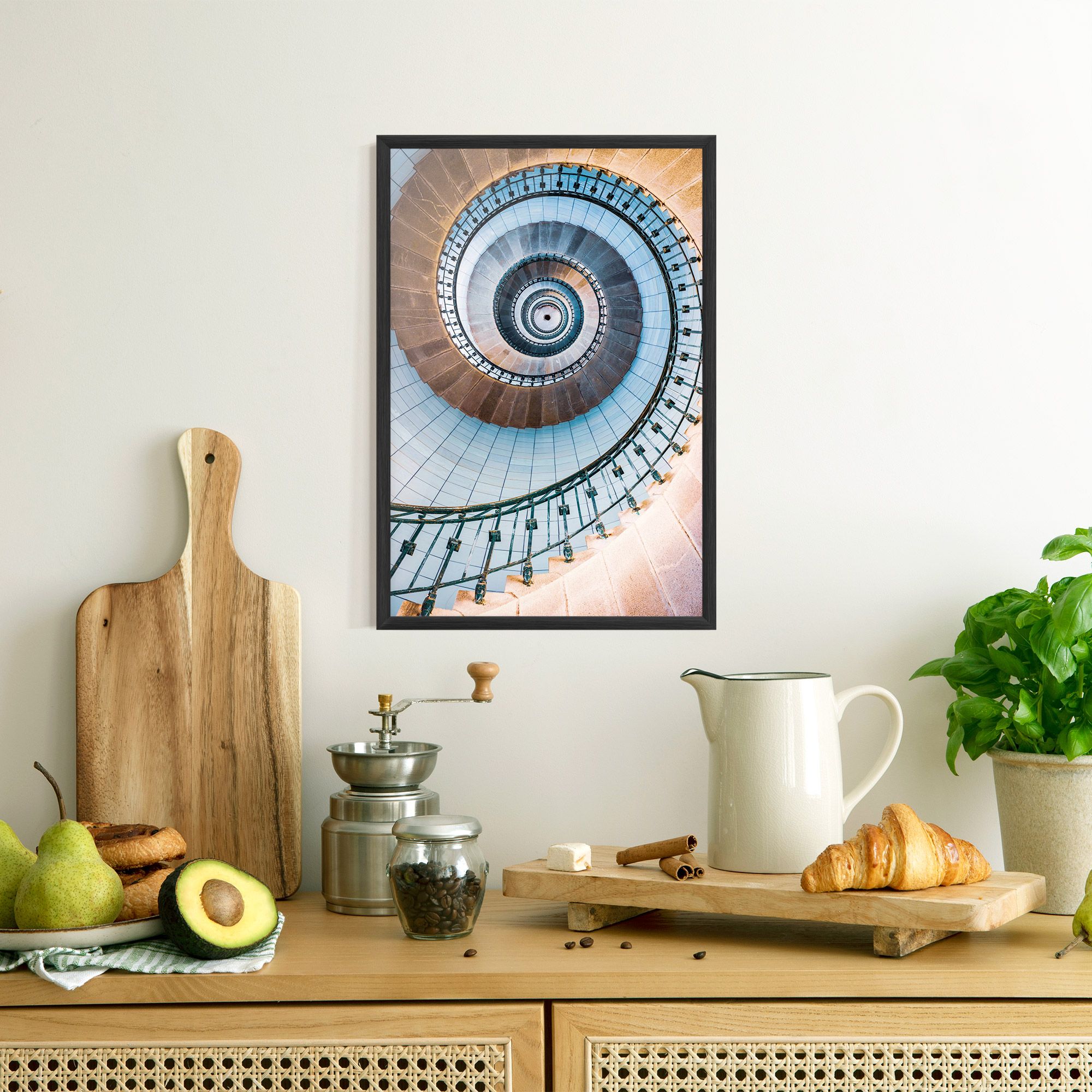 Blue Opaline Stairs mockup 8