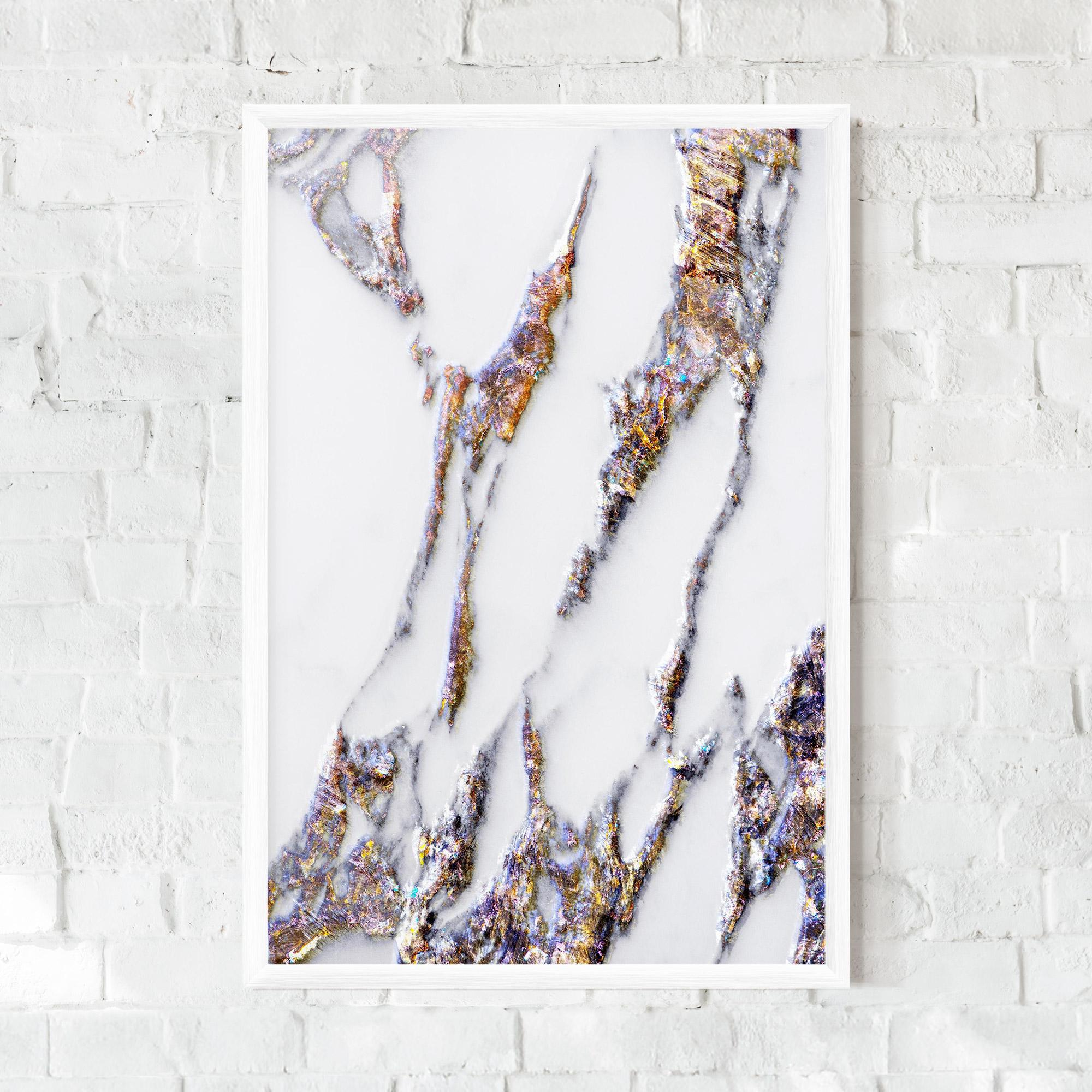 Keretezett Poszter Beautiful Color Marble mockup 0