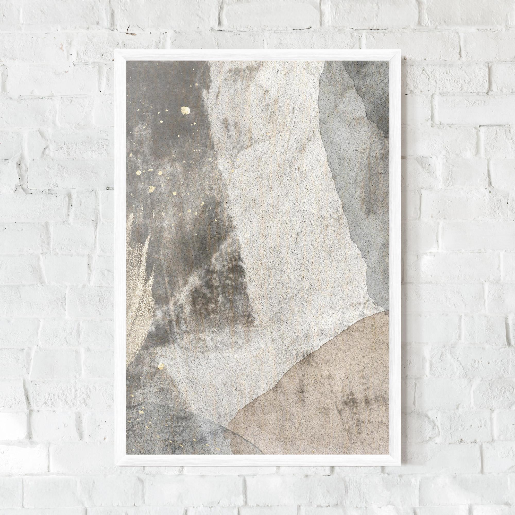 Keretezett Poszter Light Cream Marble mockup 0