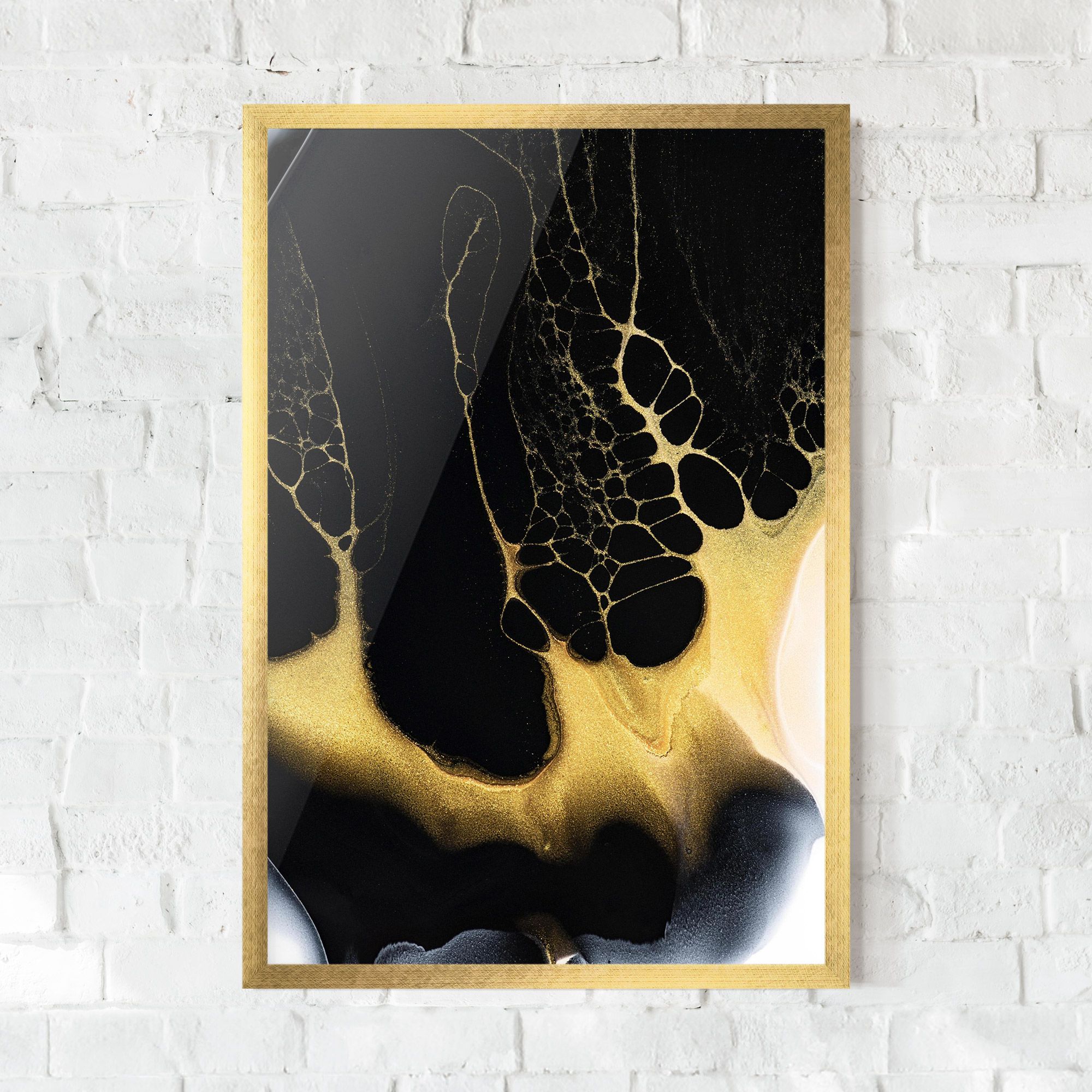 Black Golden Marble mockup 0