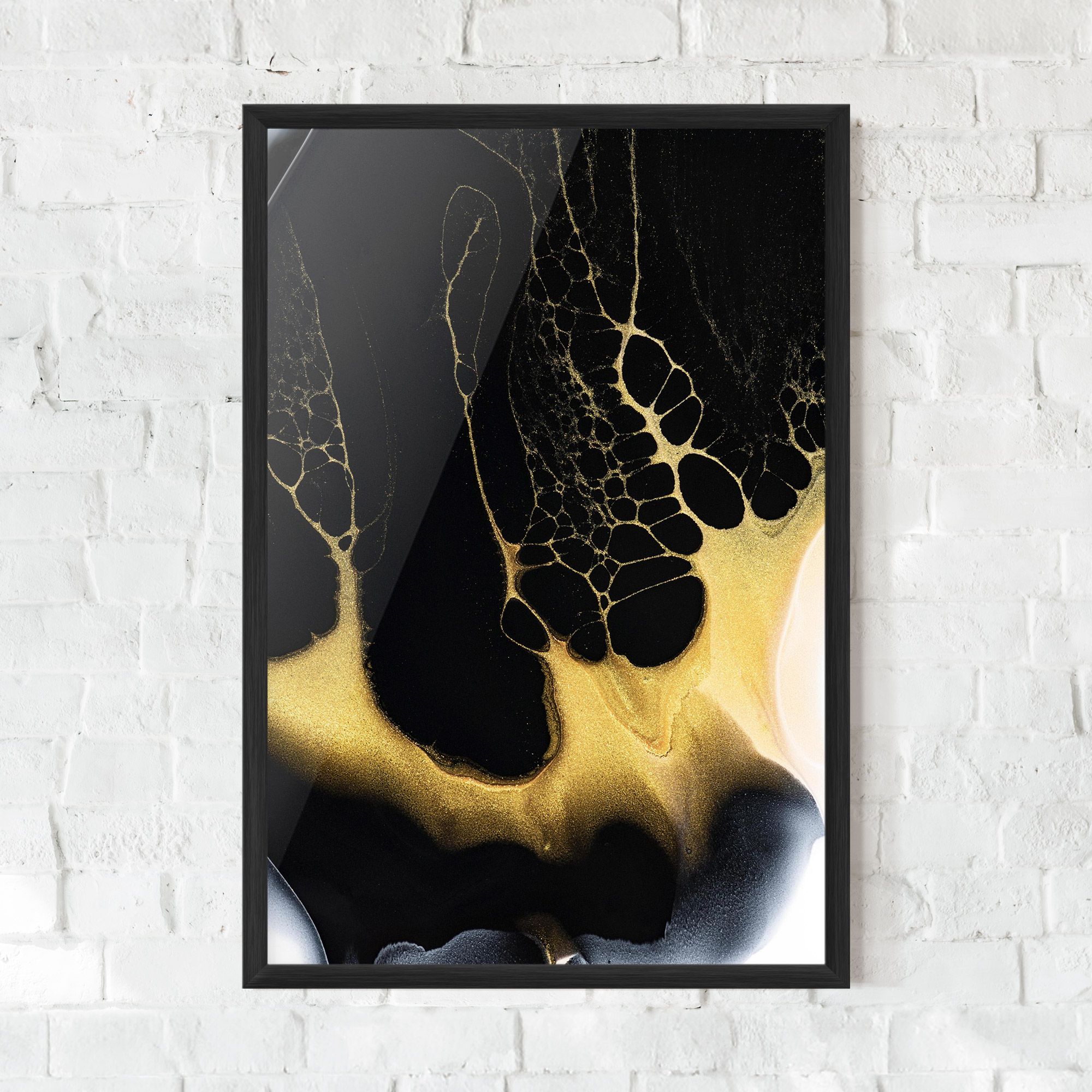 Black Golden Marble mockup 0