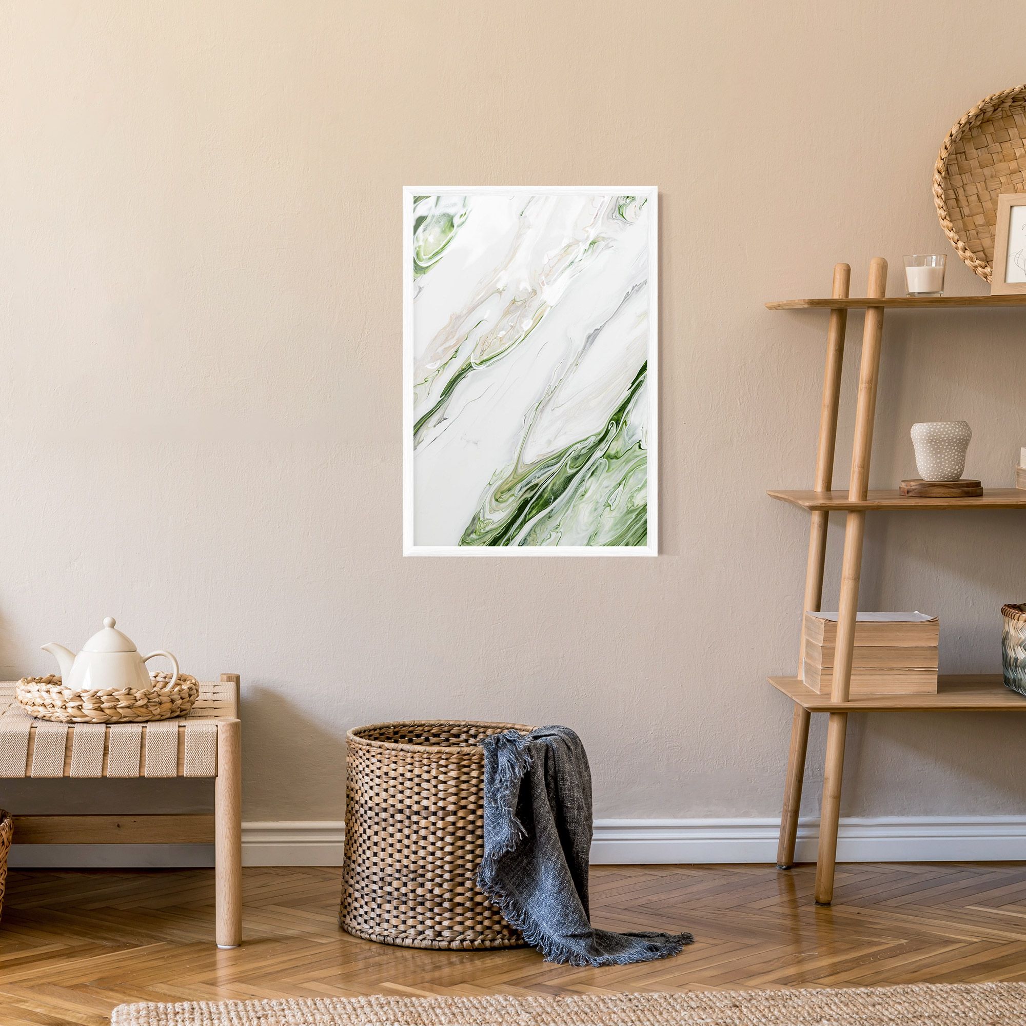 Light Green Liquid mockup 9