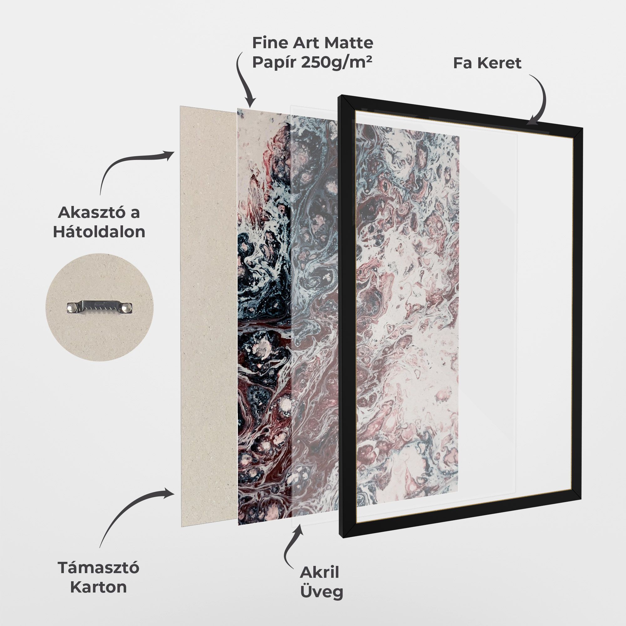 Abstract Dark Red mockup 1