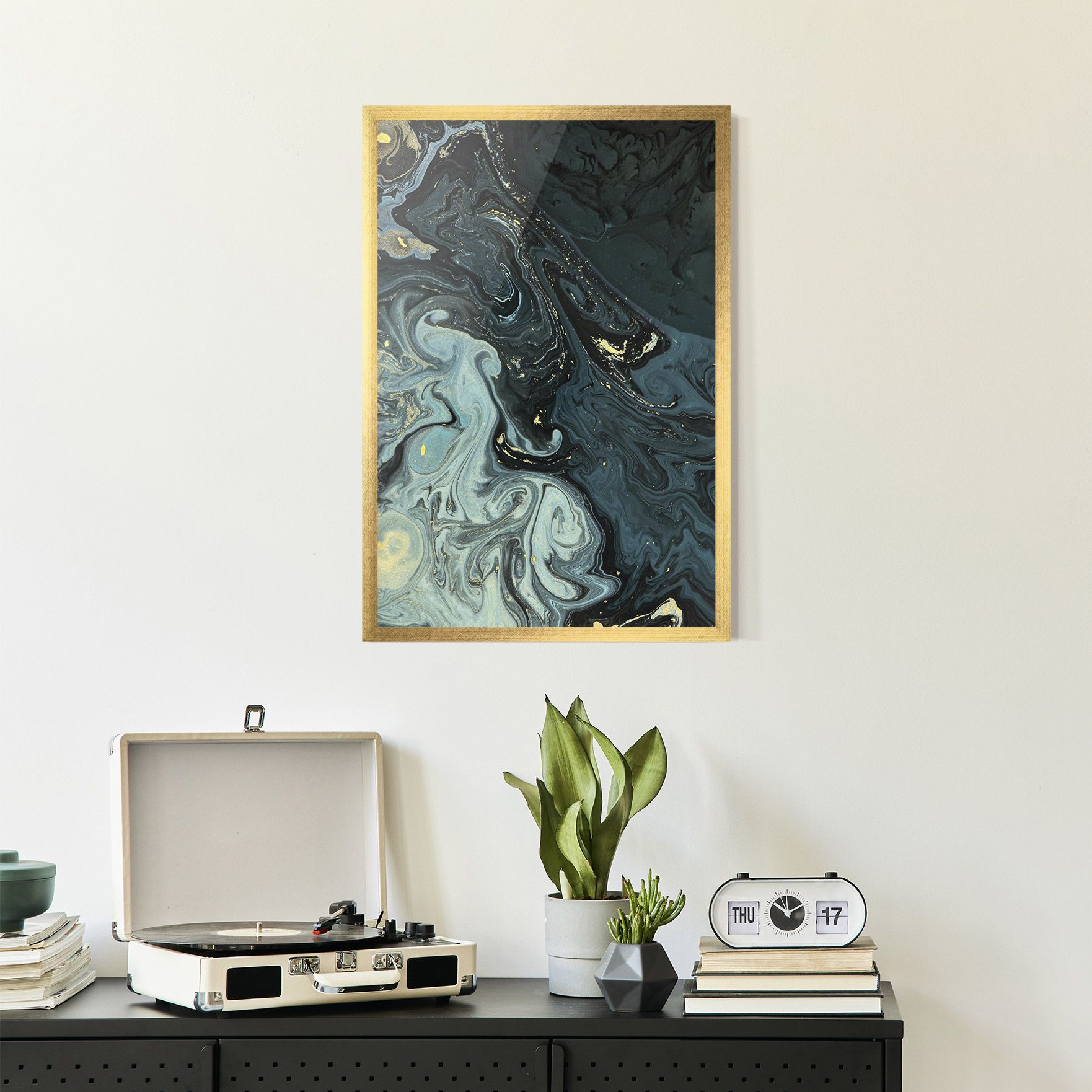 Dark Green Painting mockup 2