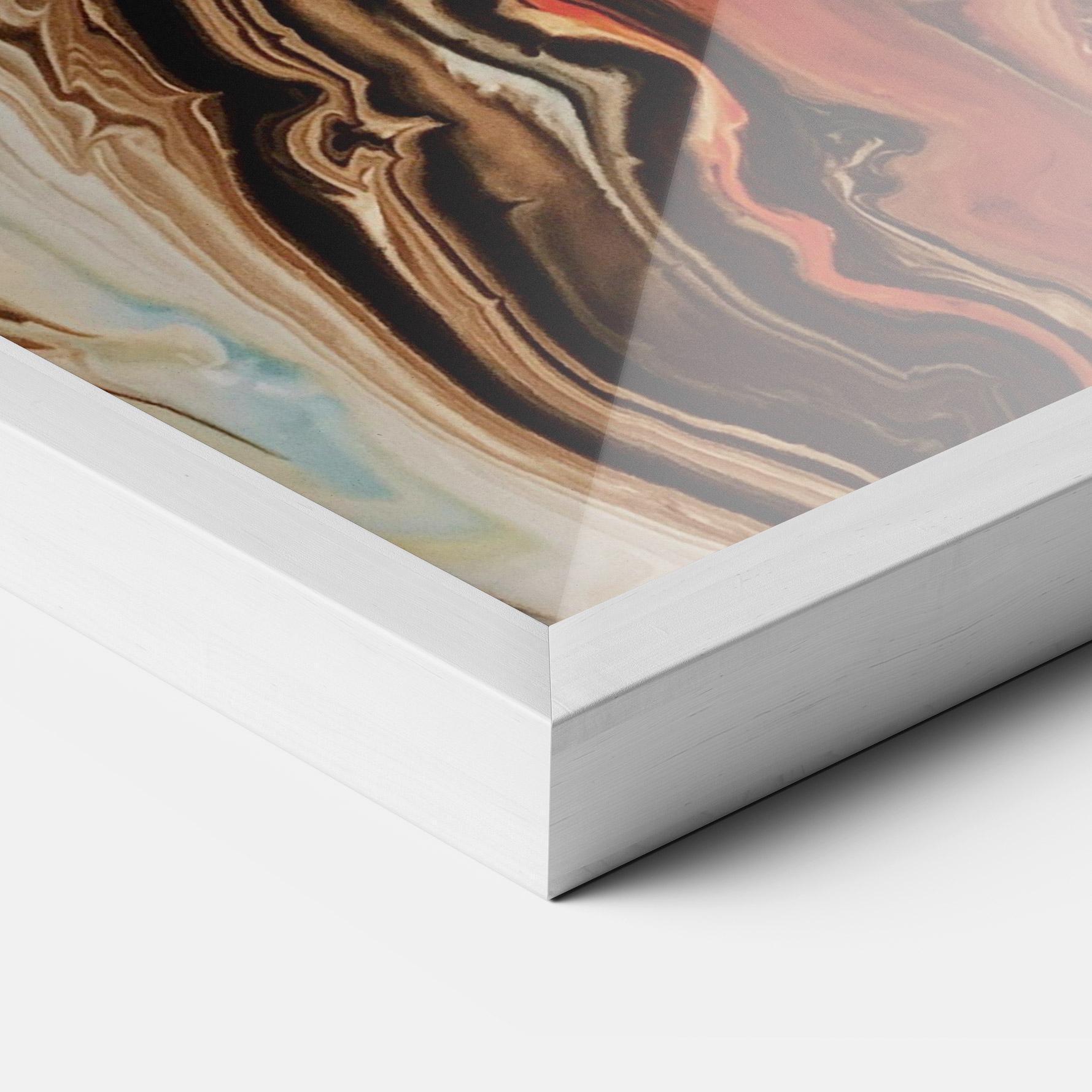 Keretezett Poszter Abstract Waterfall mockup 3