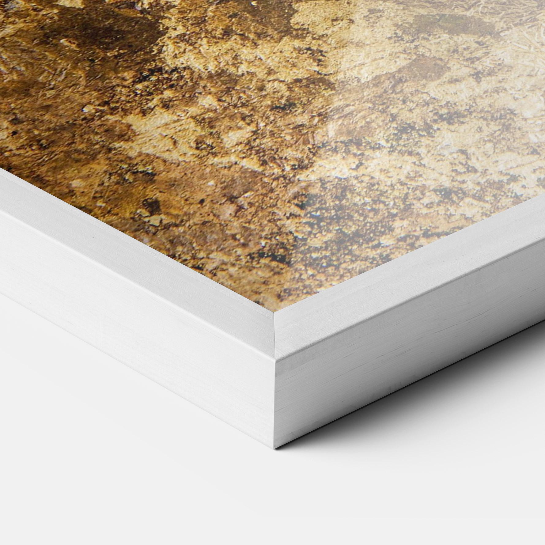 Keretezett Poszter Gold Dark Grey mockup 3