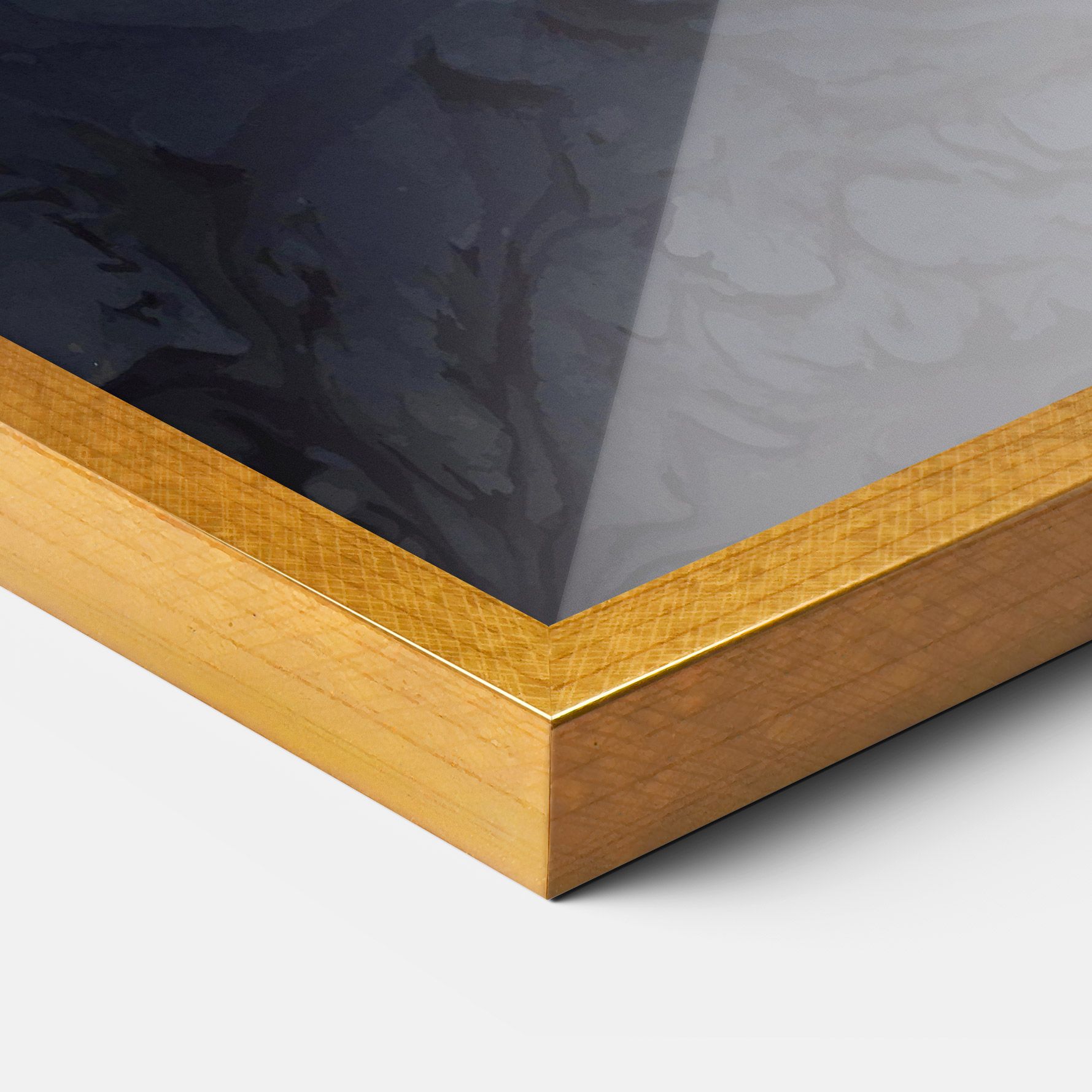 Dark Blue Painting mockup 3