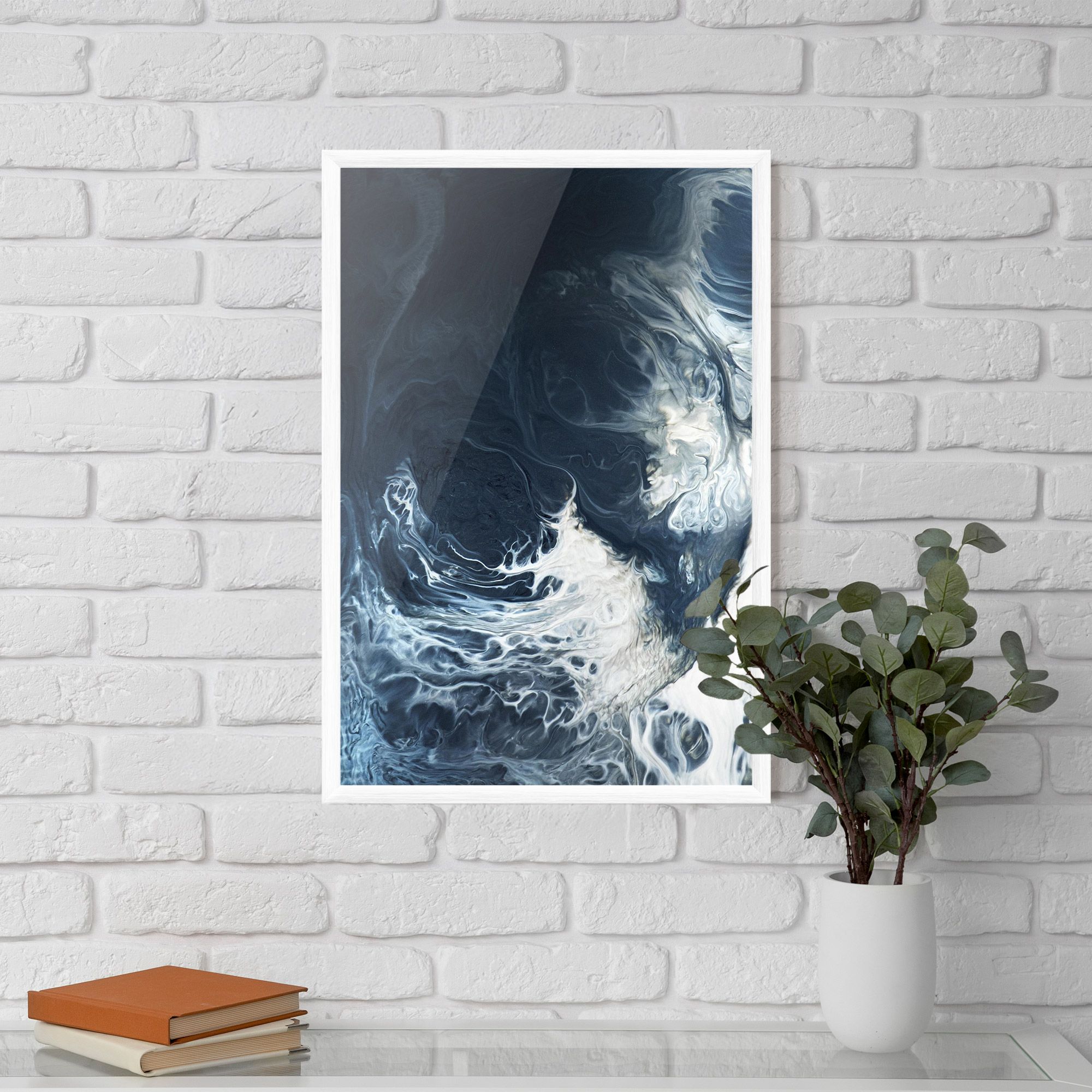 Dark Blue Wave mockup 5