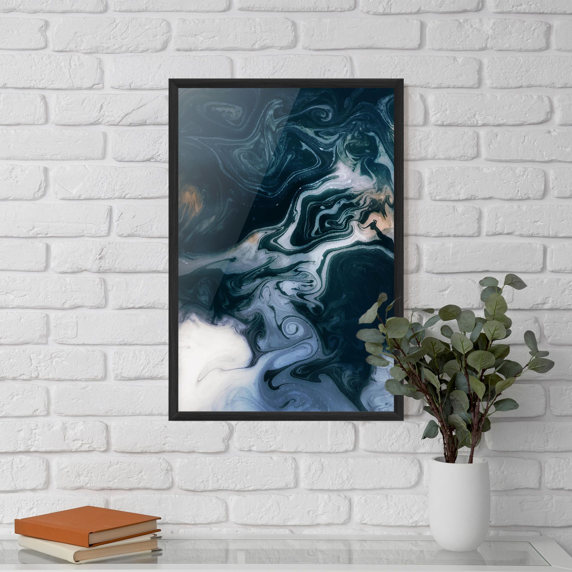 Dark Blue With White mockup 5