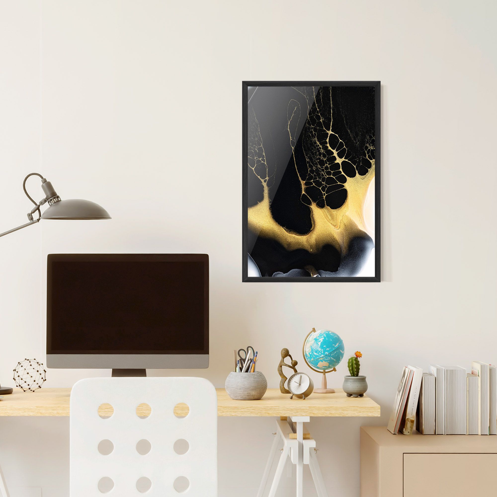Black Golden Marble mockup 6