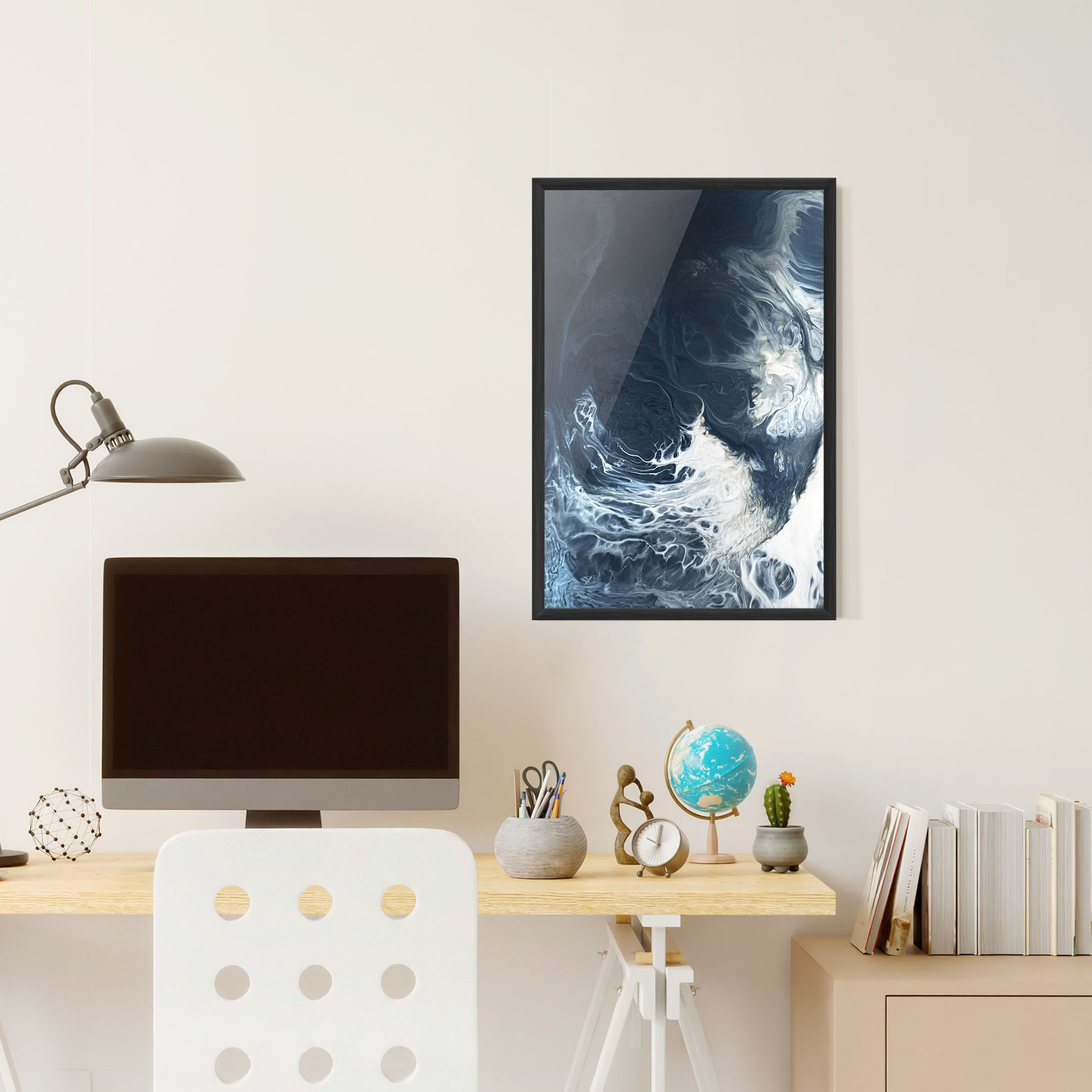 Dark Blue Wave mockup 6