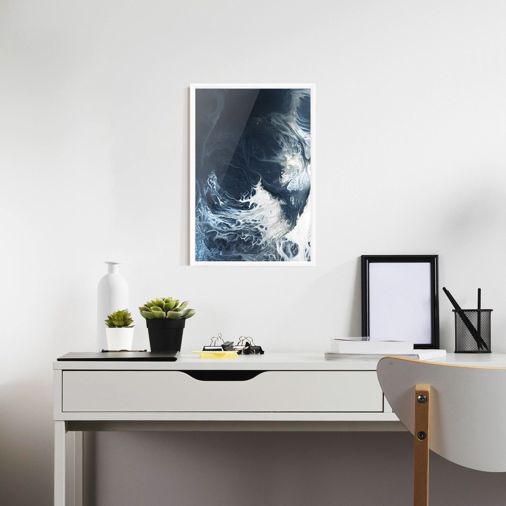 Dark Blue Wave mockup 7