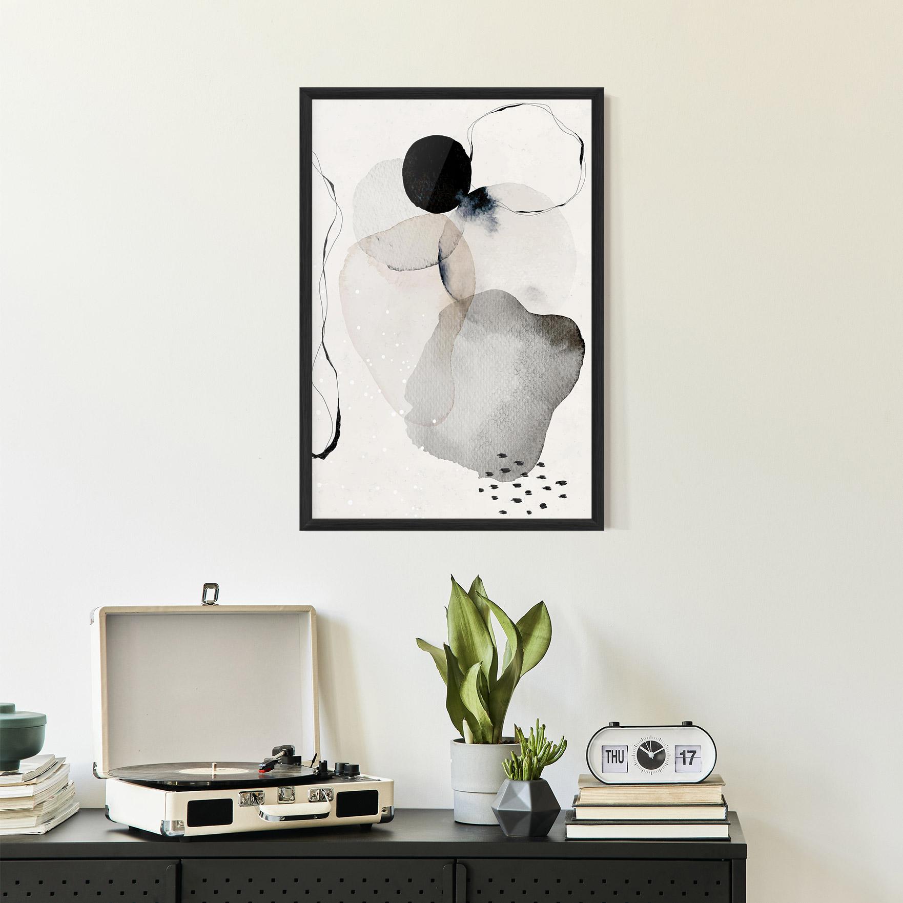 Keretezett Poszter Water Color Art mockup 2