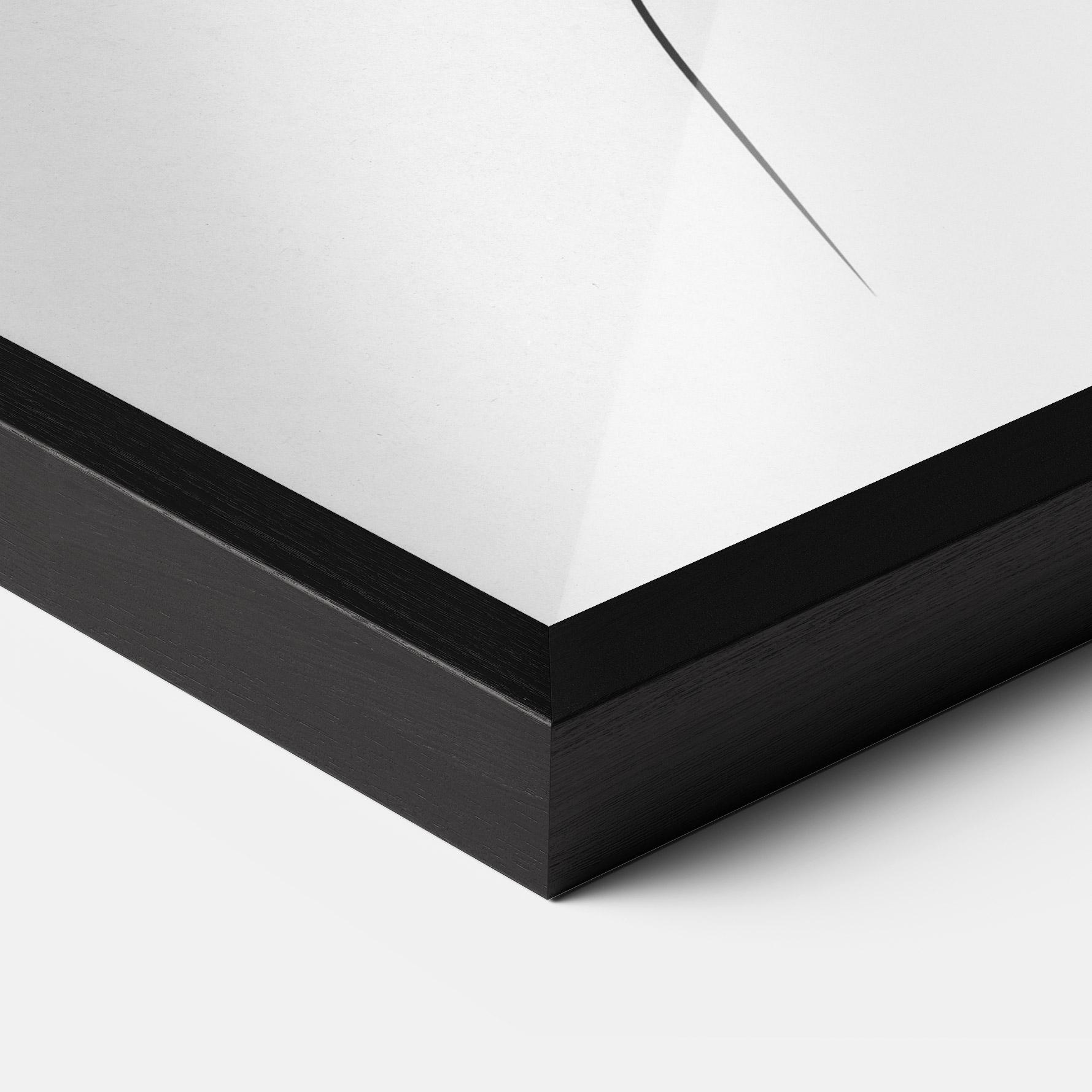 Keretezett Poszter Female Black Line mockup 3