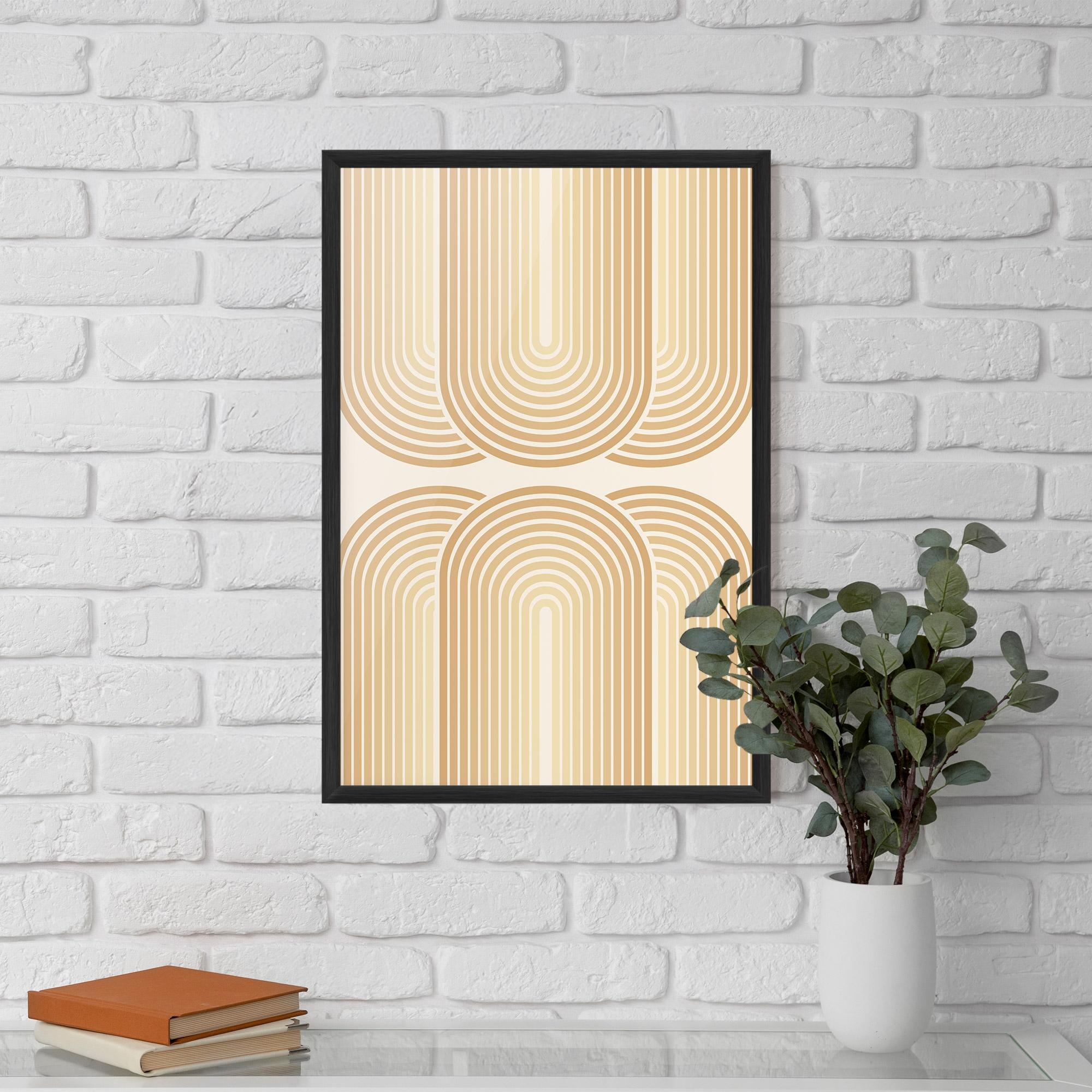 Keretezett Poszter Arch Poster mockup 5