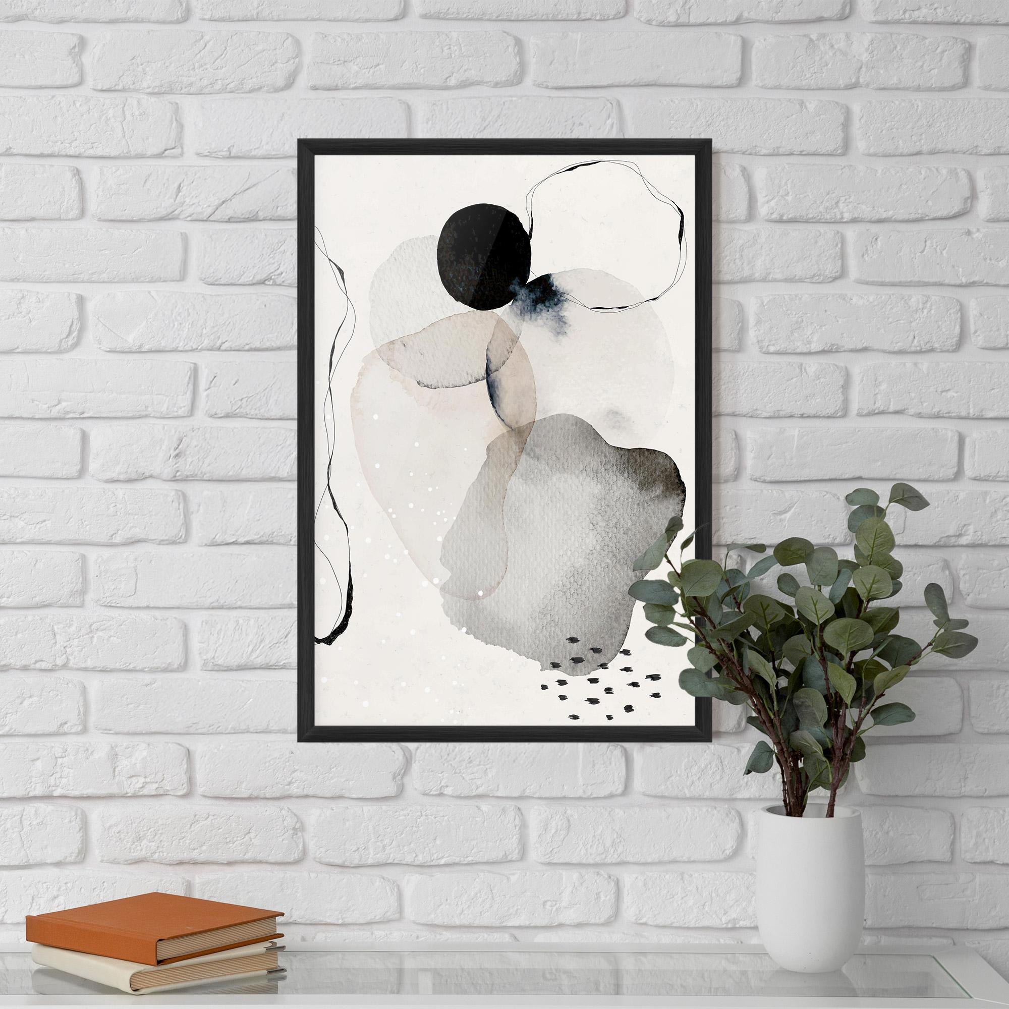 Keretezett Poszter Water Color Art mockup 5