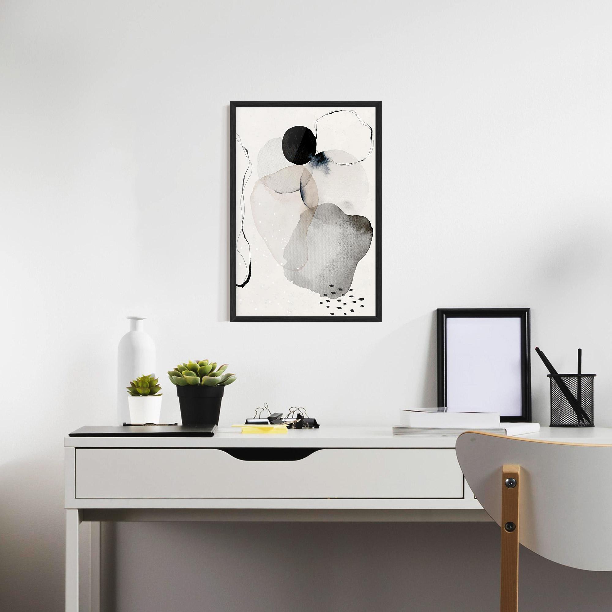 Keretezett Poszter Water Color Art mockup 7