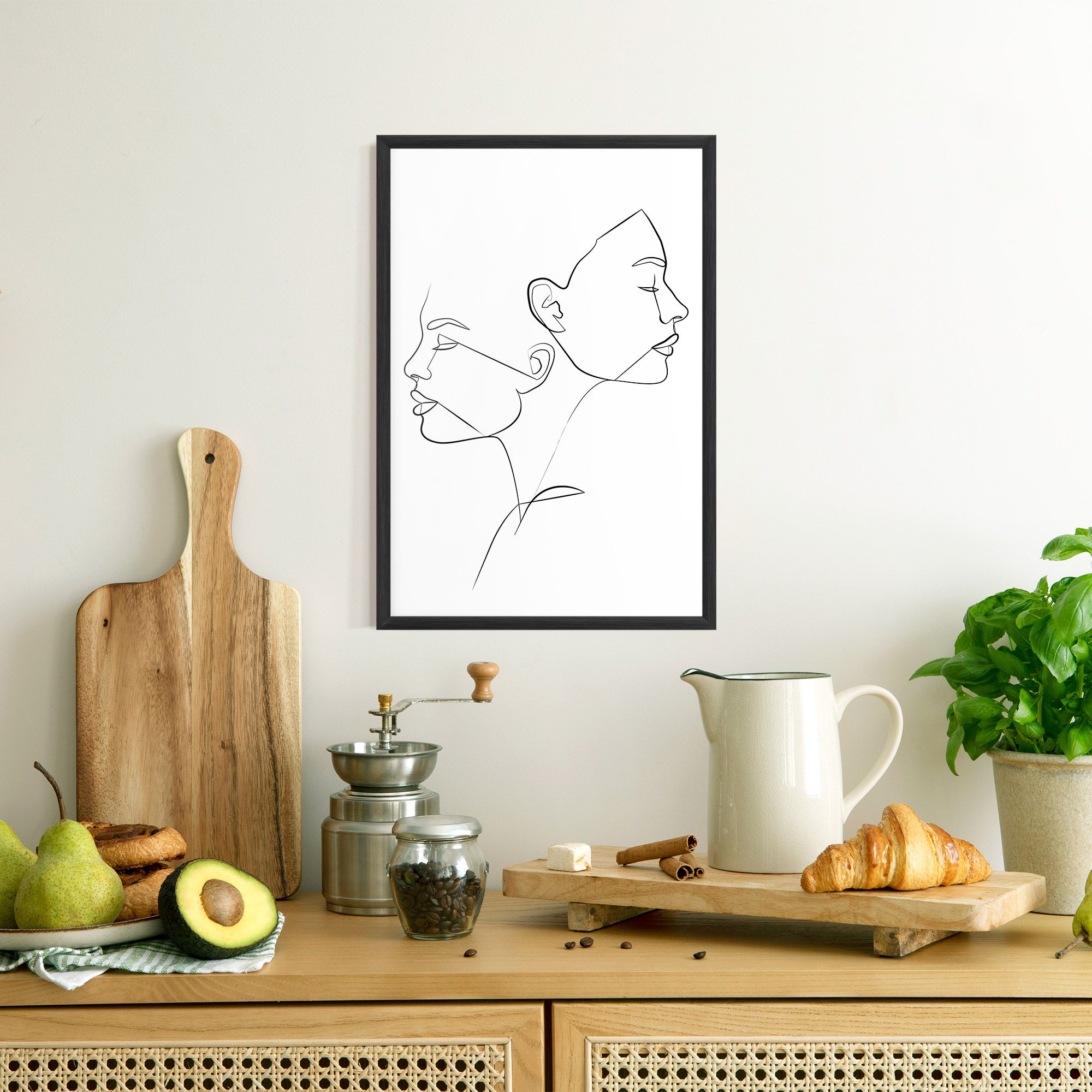 Female Black Line mockup 8