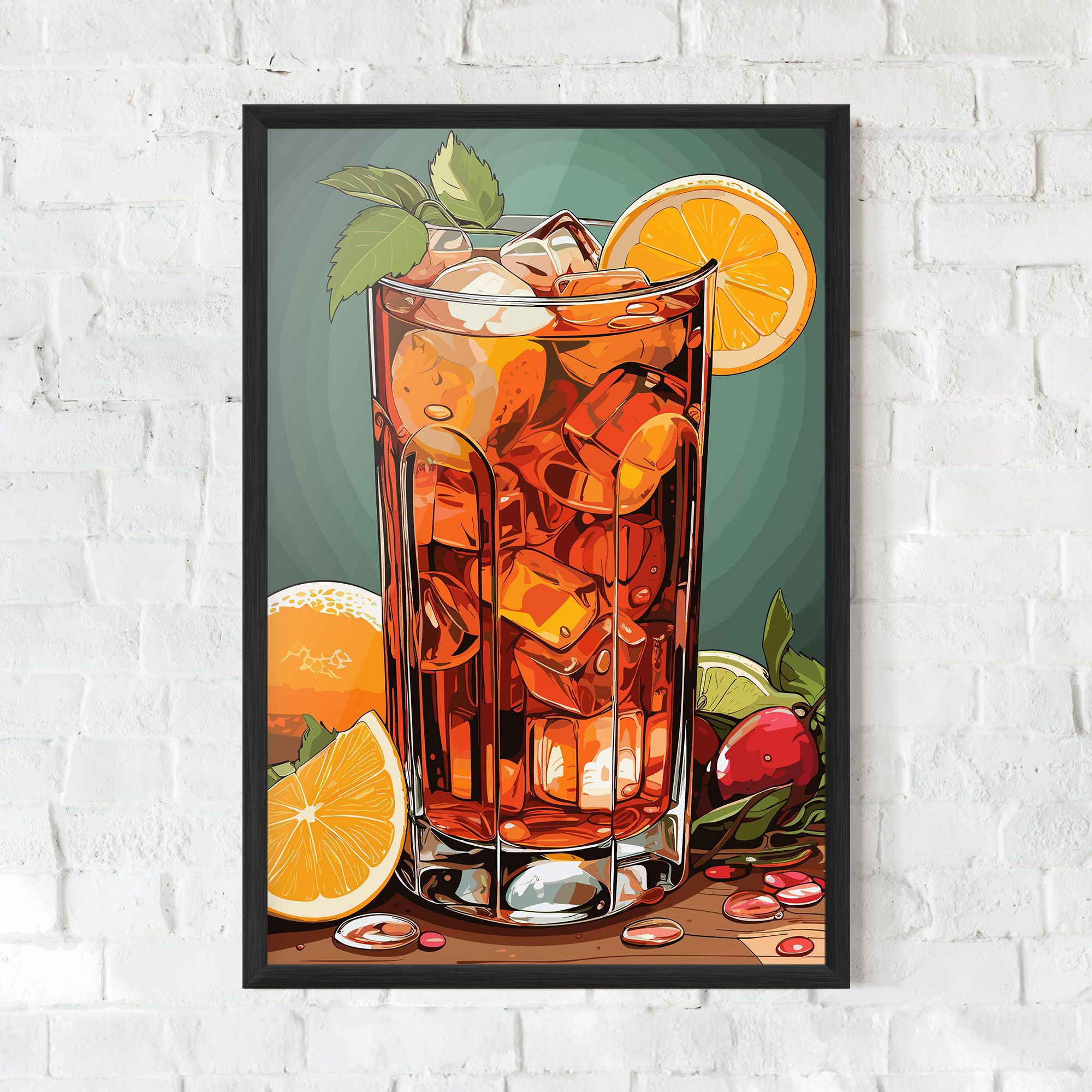 Brown Cocktail mockup 0