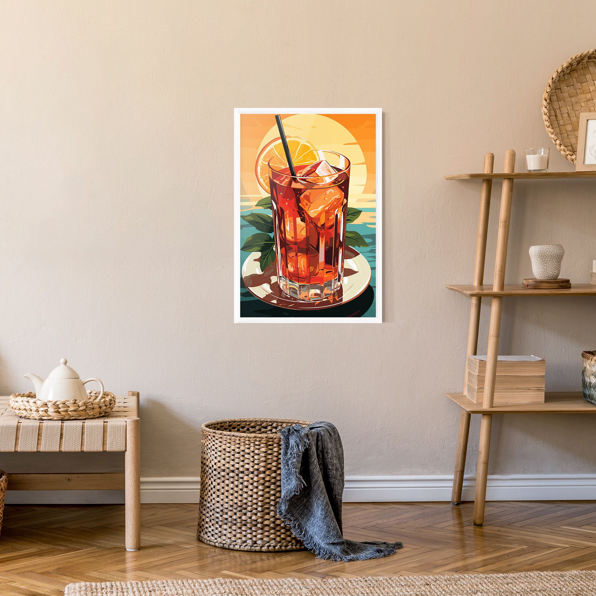 Sunset Cocktail mockup 9