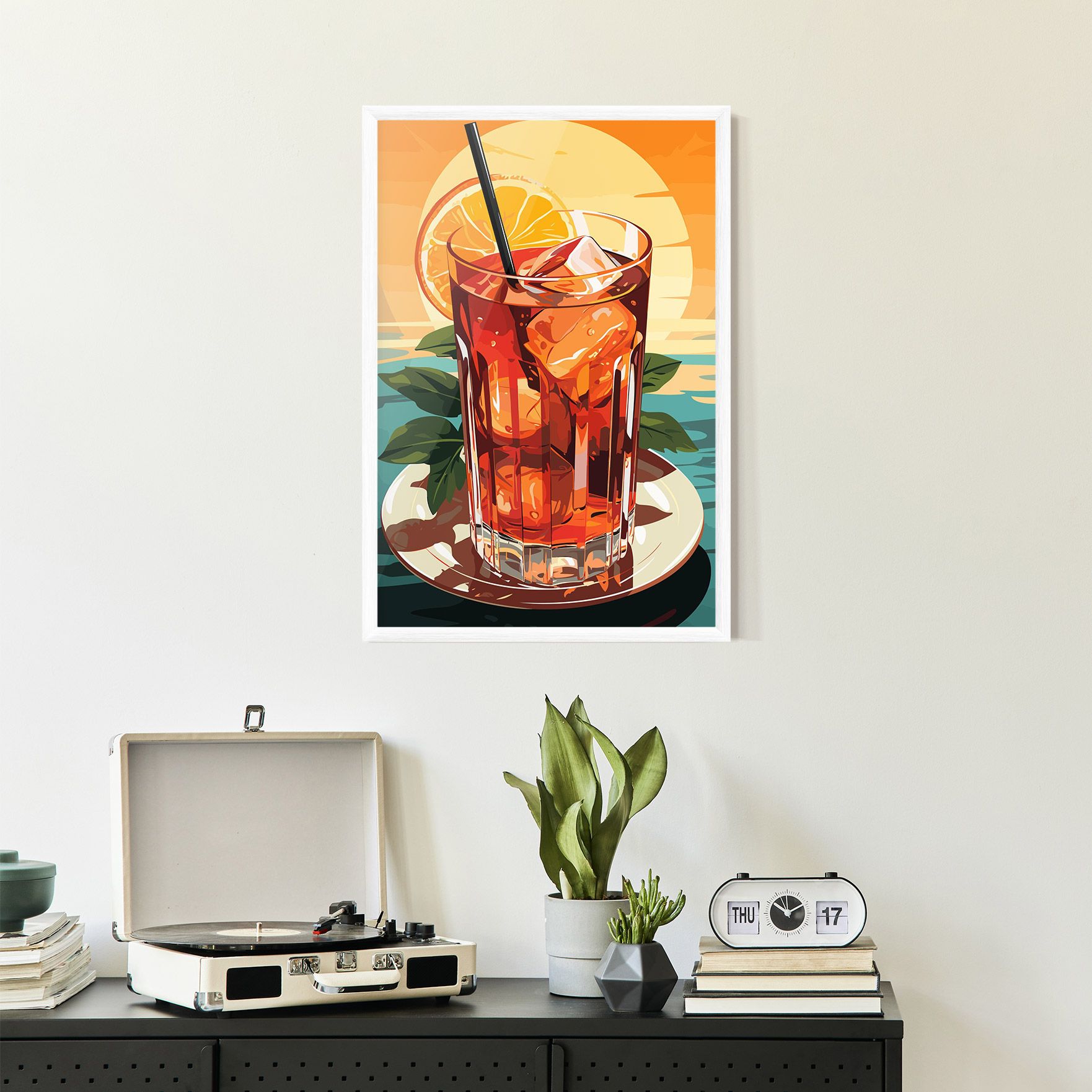 Sunset Cocktail mockup 2