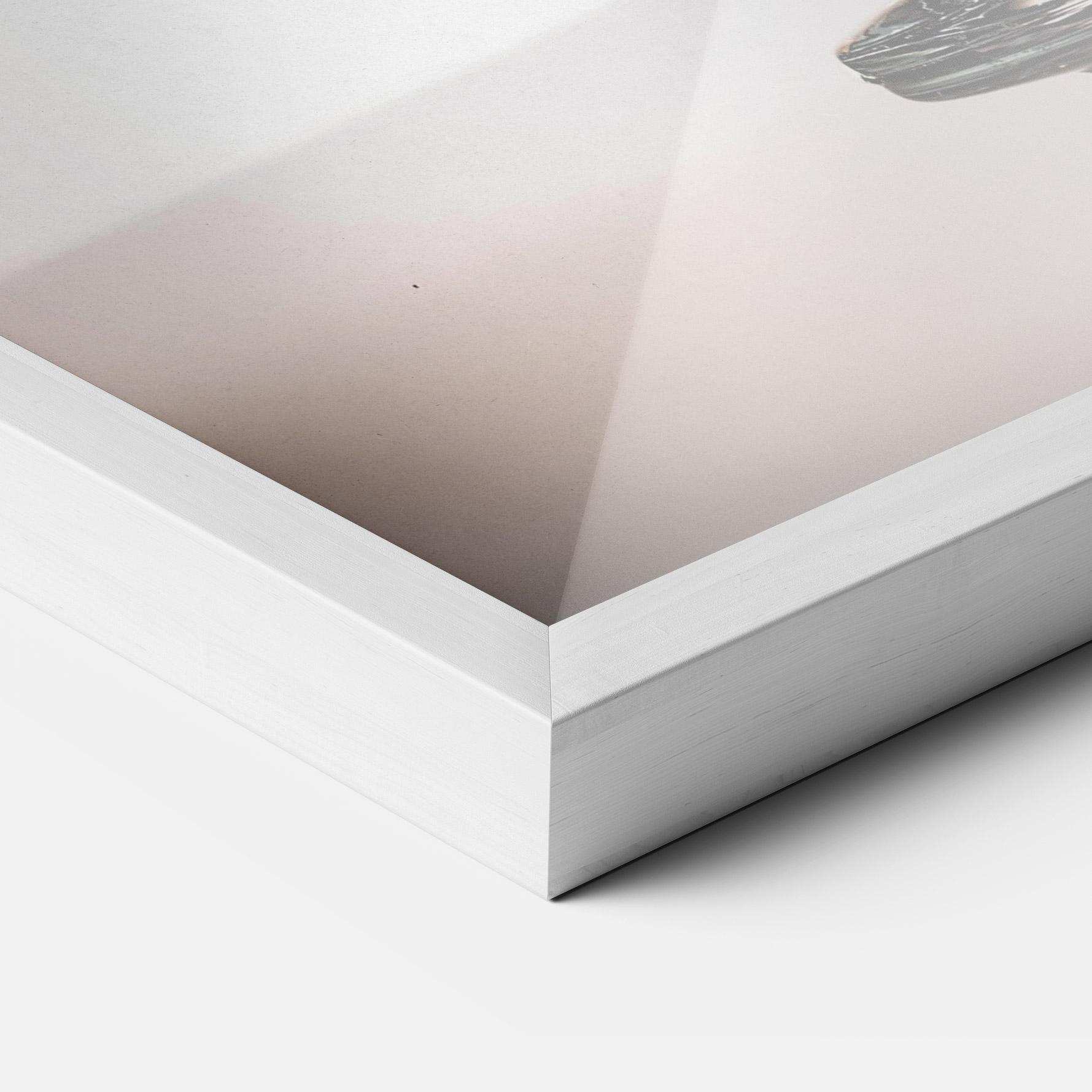 Keretezett Poszter White Wine Splash mockup 3