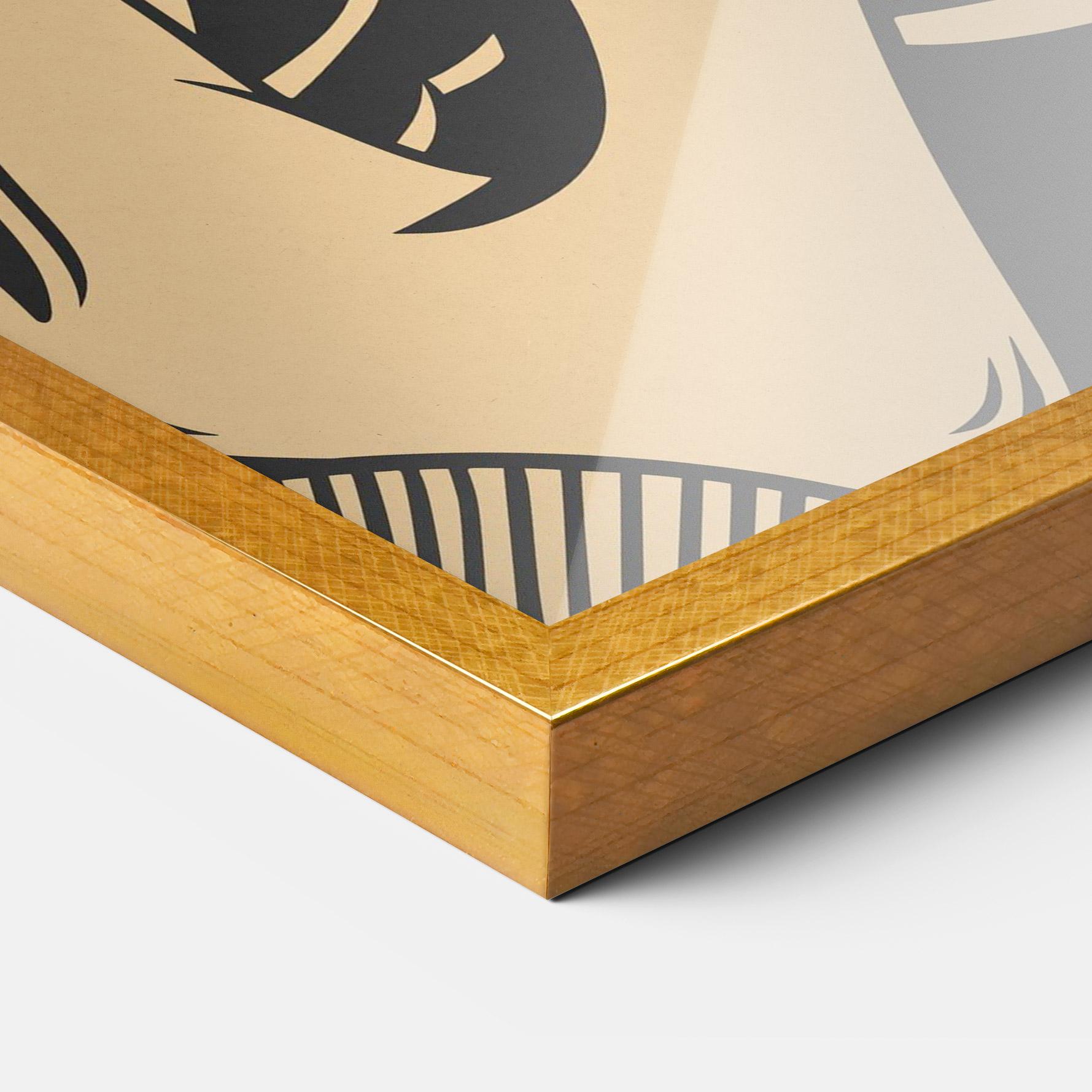 Keretezett Poszter All U Need mockup 3