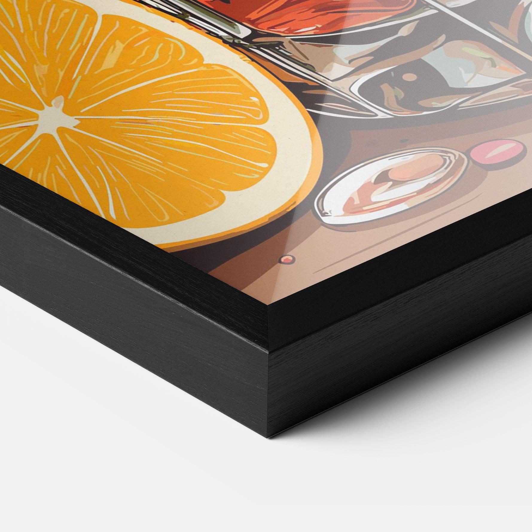 Keretezett Poszter Brown Cocktail mockup 3