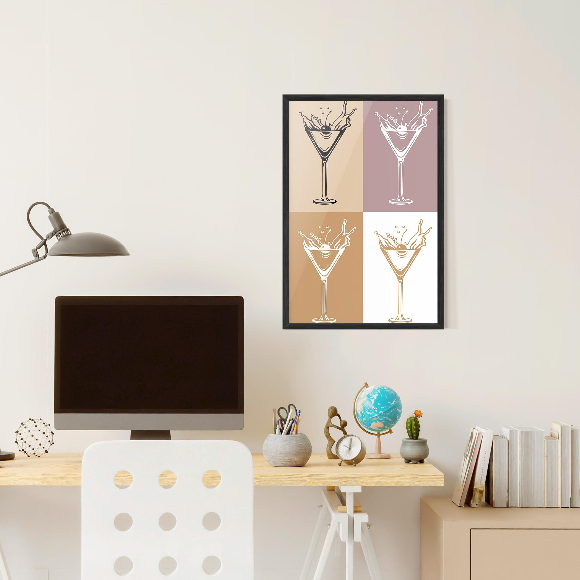 Keretezett Poszter Drinks Mix mockup 6