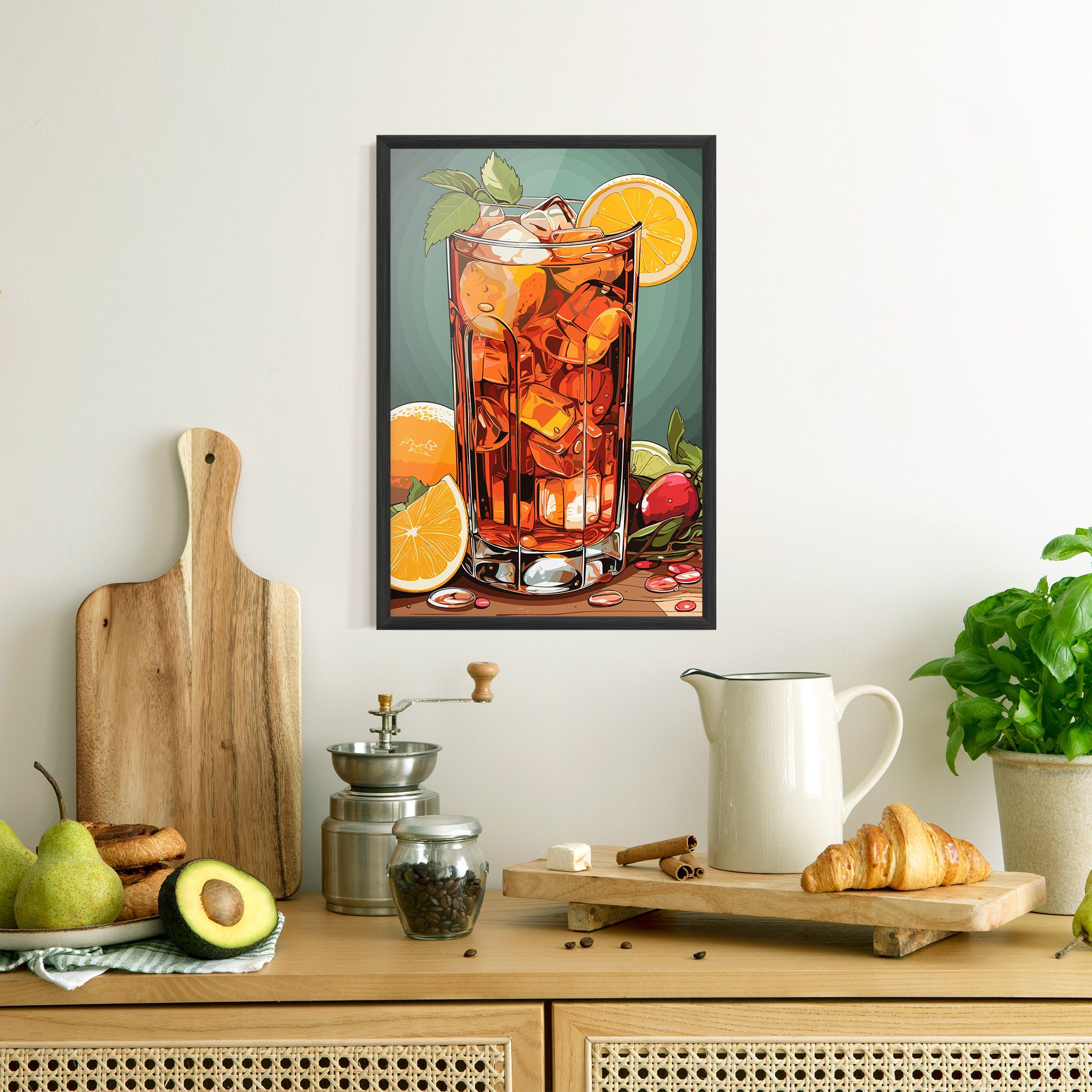 Brown Cocktail mockup 8