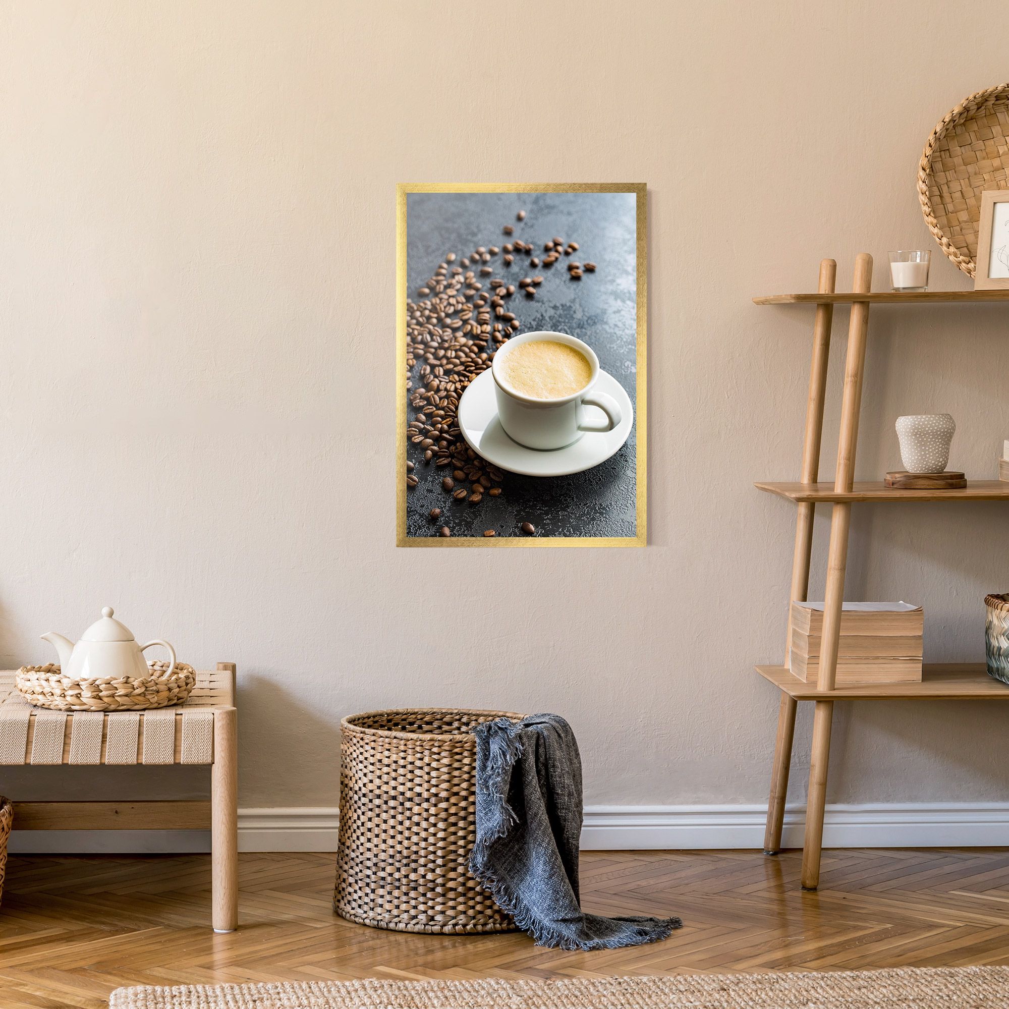 Hot Cappuccino Coffee mockup 9