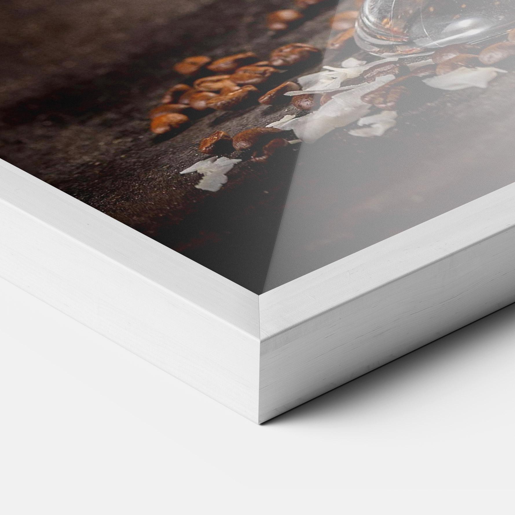 Keretezett Poszter Tasty Coconut Coffee mockup 3