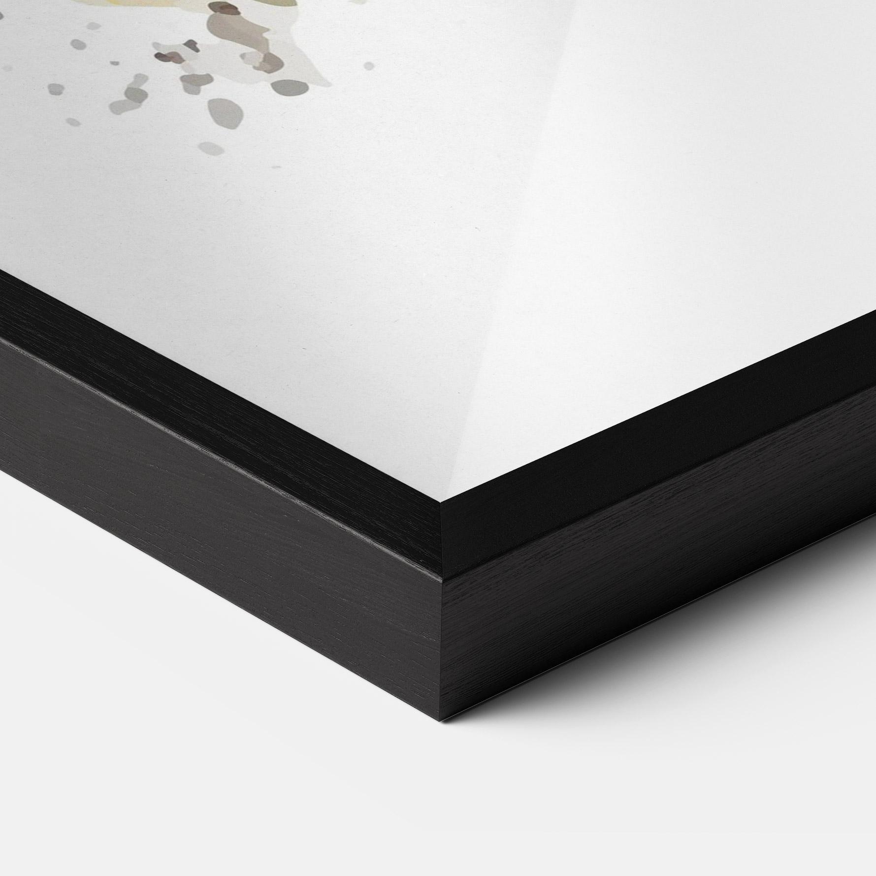 Keretezett Poszter Coffee Liquid mockup 3