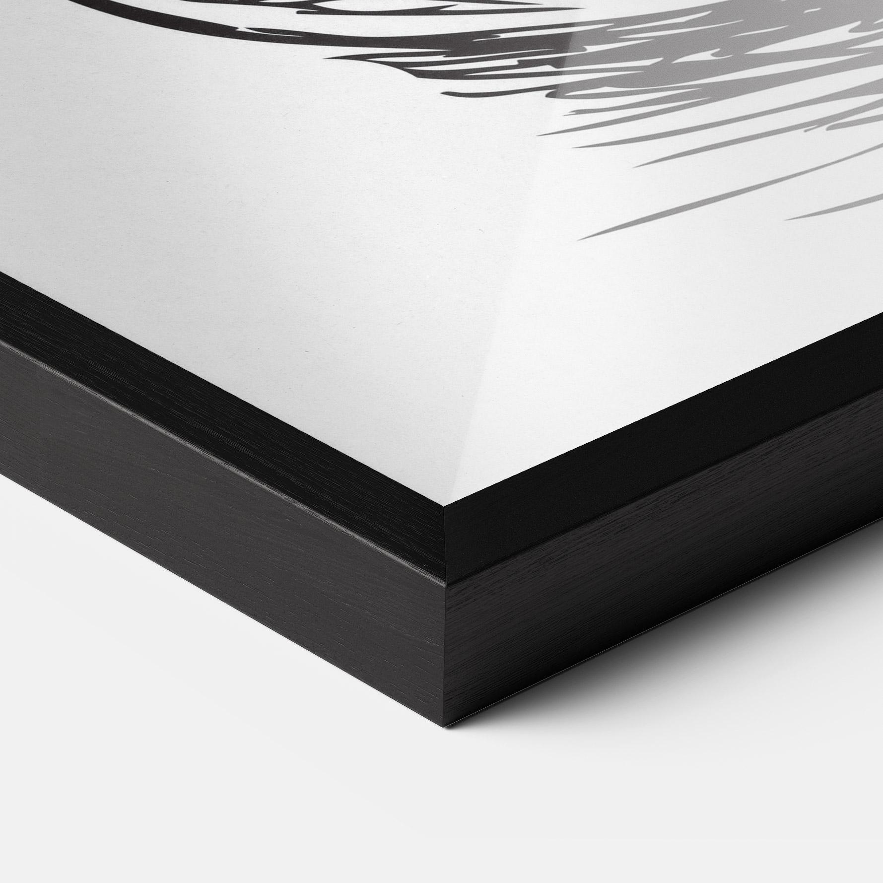 Keretezett Poszter Coffee Serving mockup 3