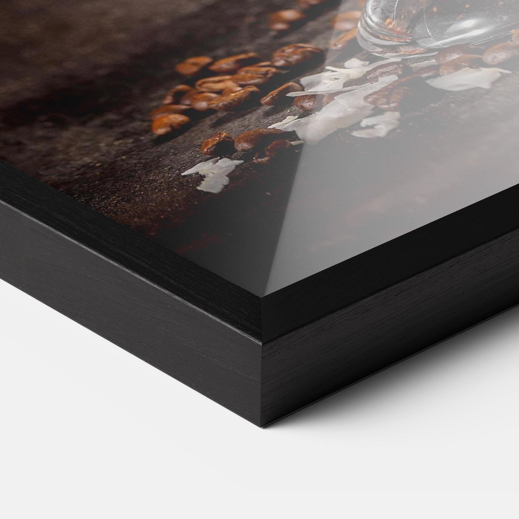 Keretezett Poszter Tasty Coconut Coffee mockup 3