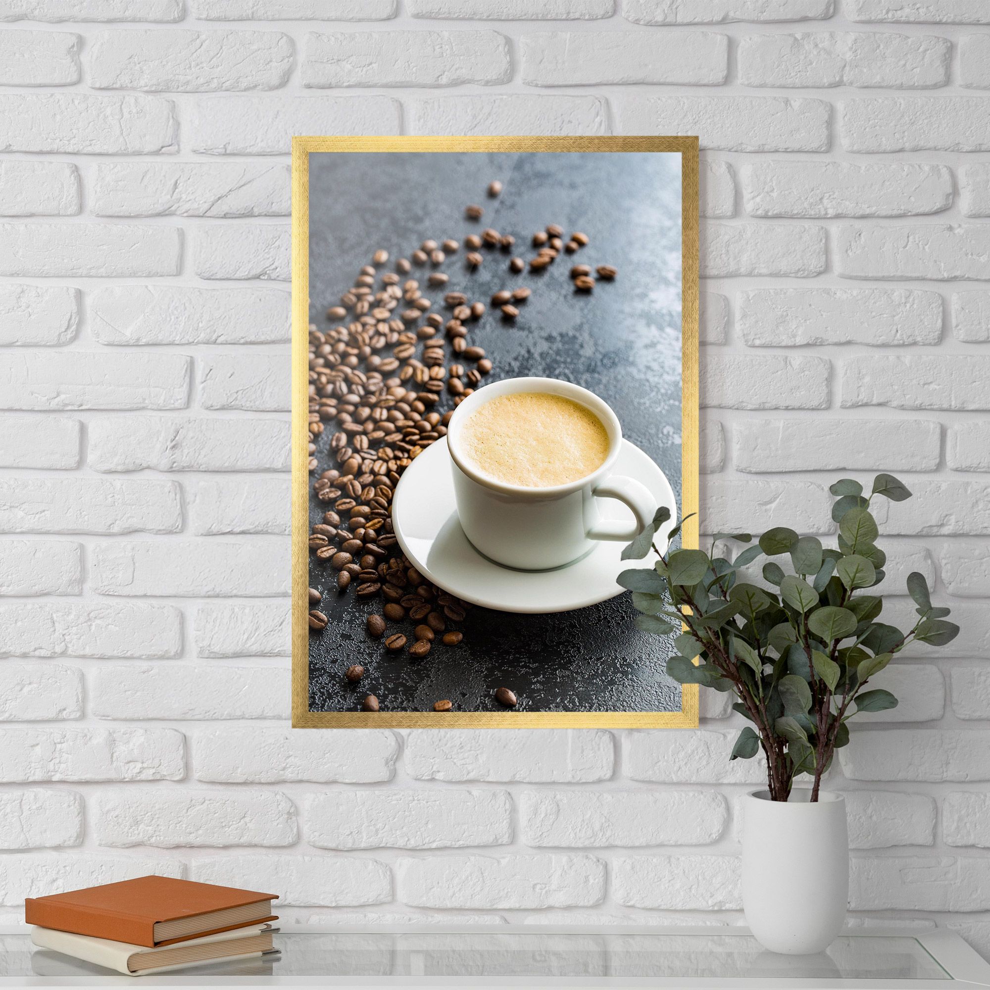 Hot Cappuccino Coffee mockup 5