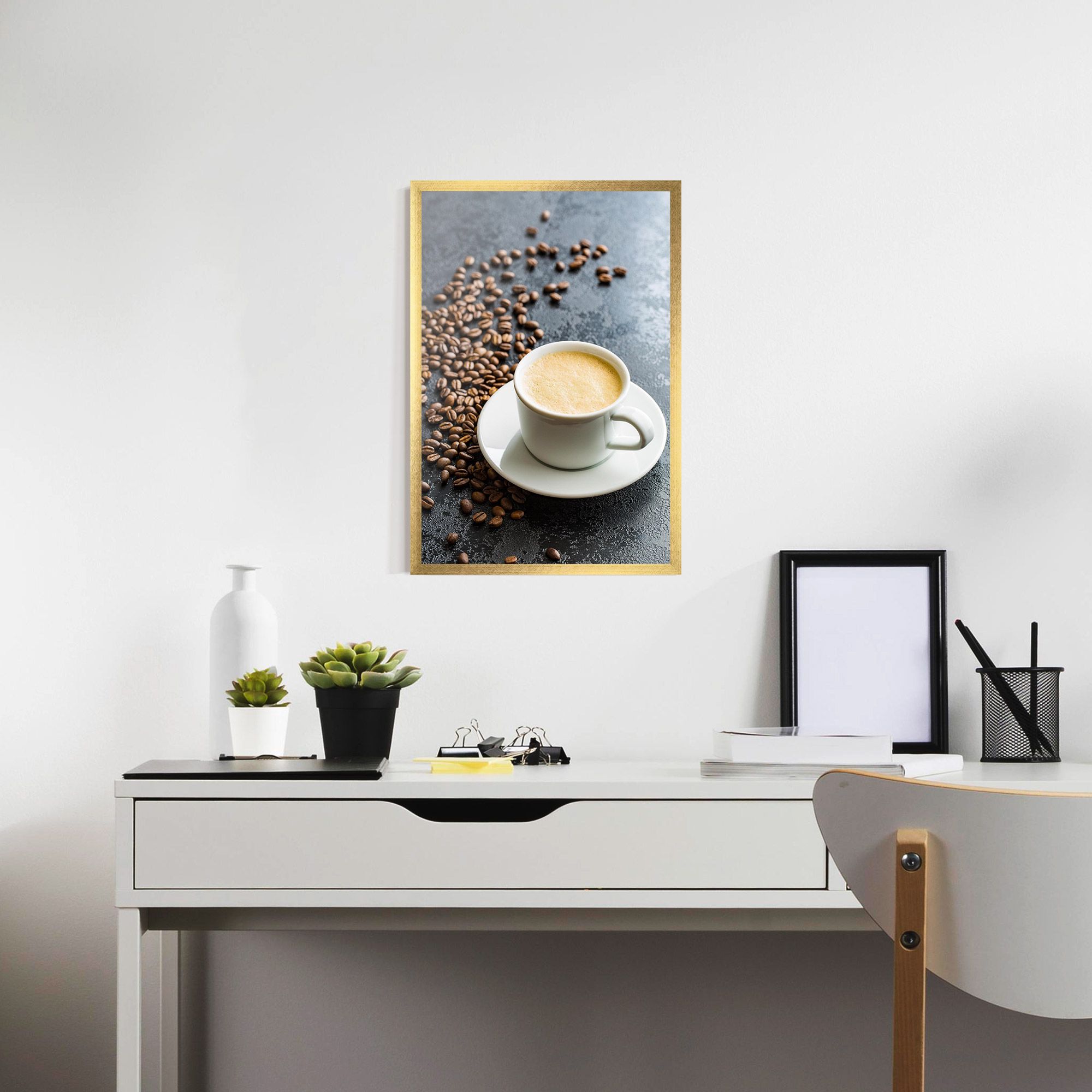 Hot Cappuccino Coffee mockup 7