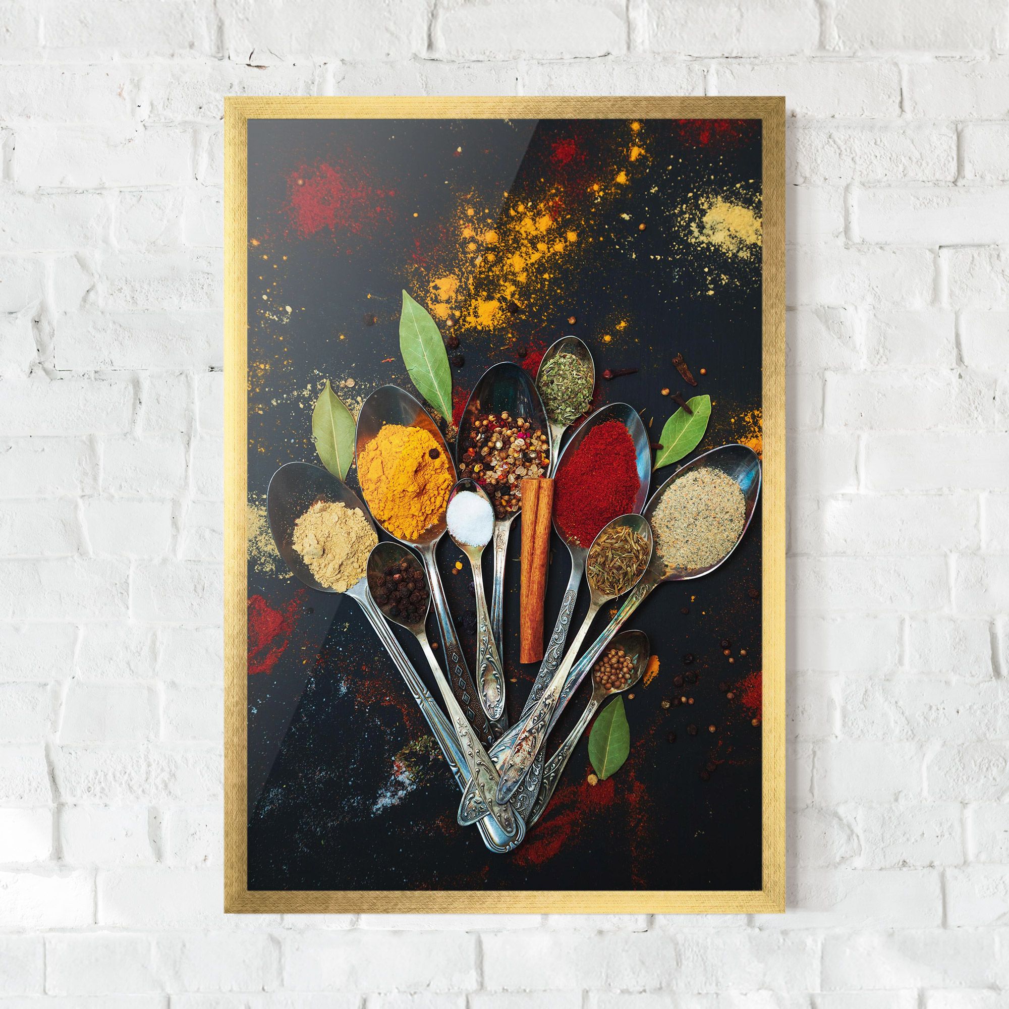 Spices Cooking Spoons mockup 0