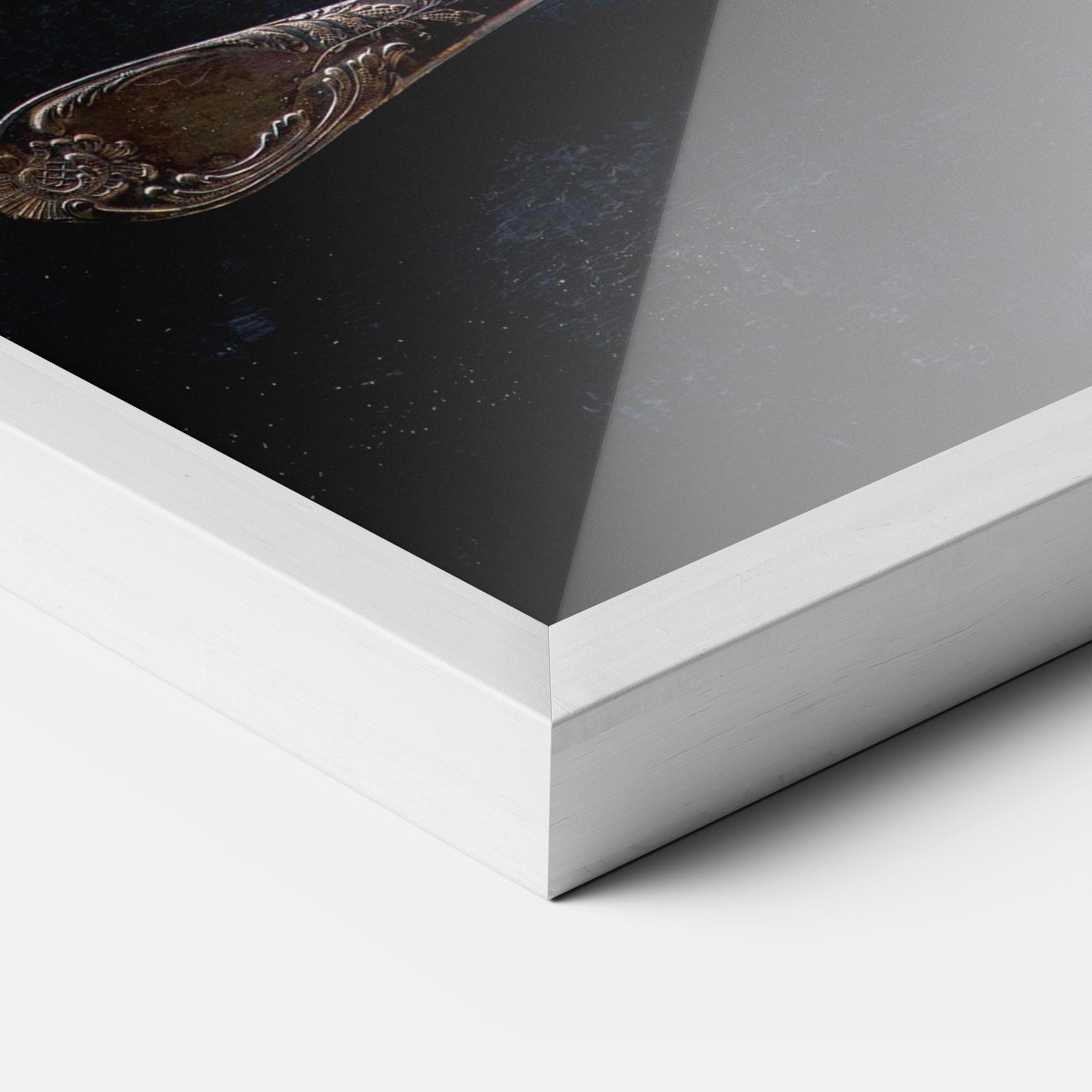 Keretezett Poszter Spices Herbs Spoons mockup 3